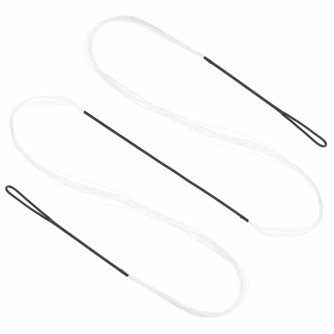 Corde de rechange blanche 66 pouces pour arc recourbe, accessoire universel tir à l'arc
