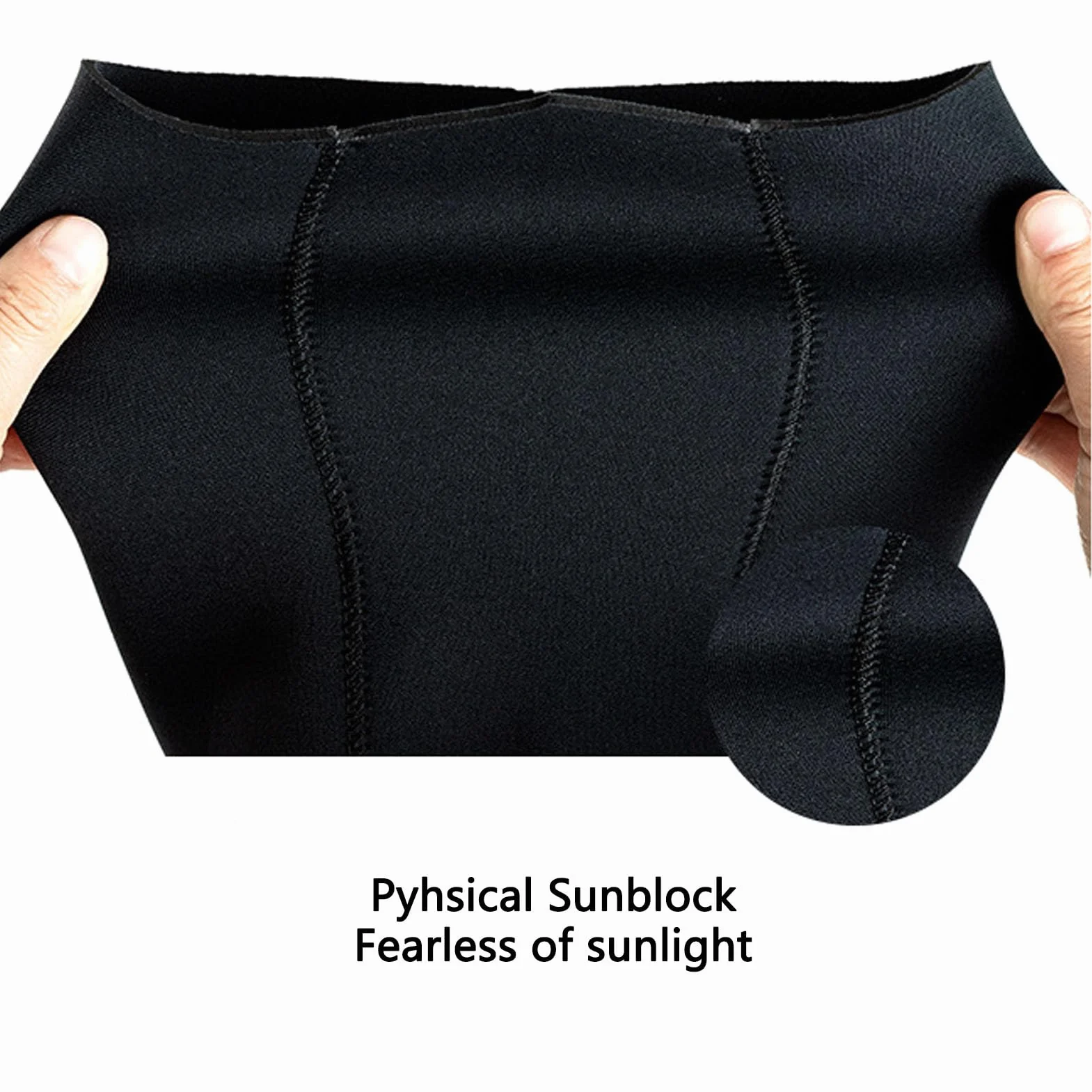 Cagoule de Plongée 5MM avec Protection Oreilles Tête Solaire Couverture Cou Ventilée Surf Apnée (L XL)