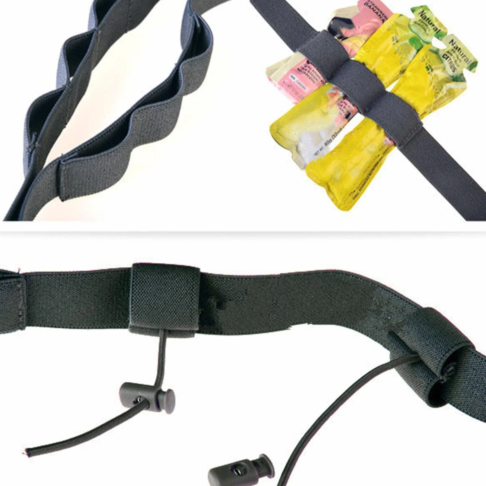 Ceinture Porte Dossard Triathlon Réglable pour Marathon Cyclisme Ironman