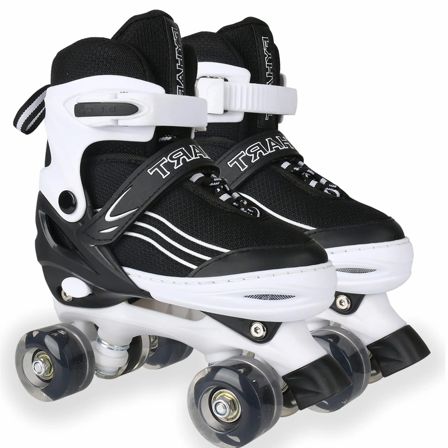 Patins à roulettes pour enfants avec roues lumineuses ajustables intérieur extérieur