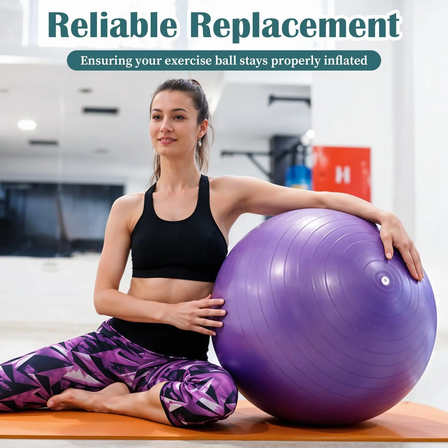 Lot de 22 bouchons de balle d'exercice de yoga et extracteur pour pilates