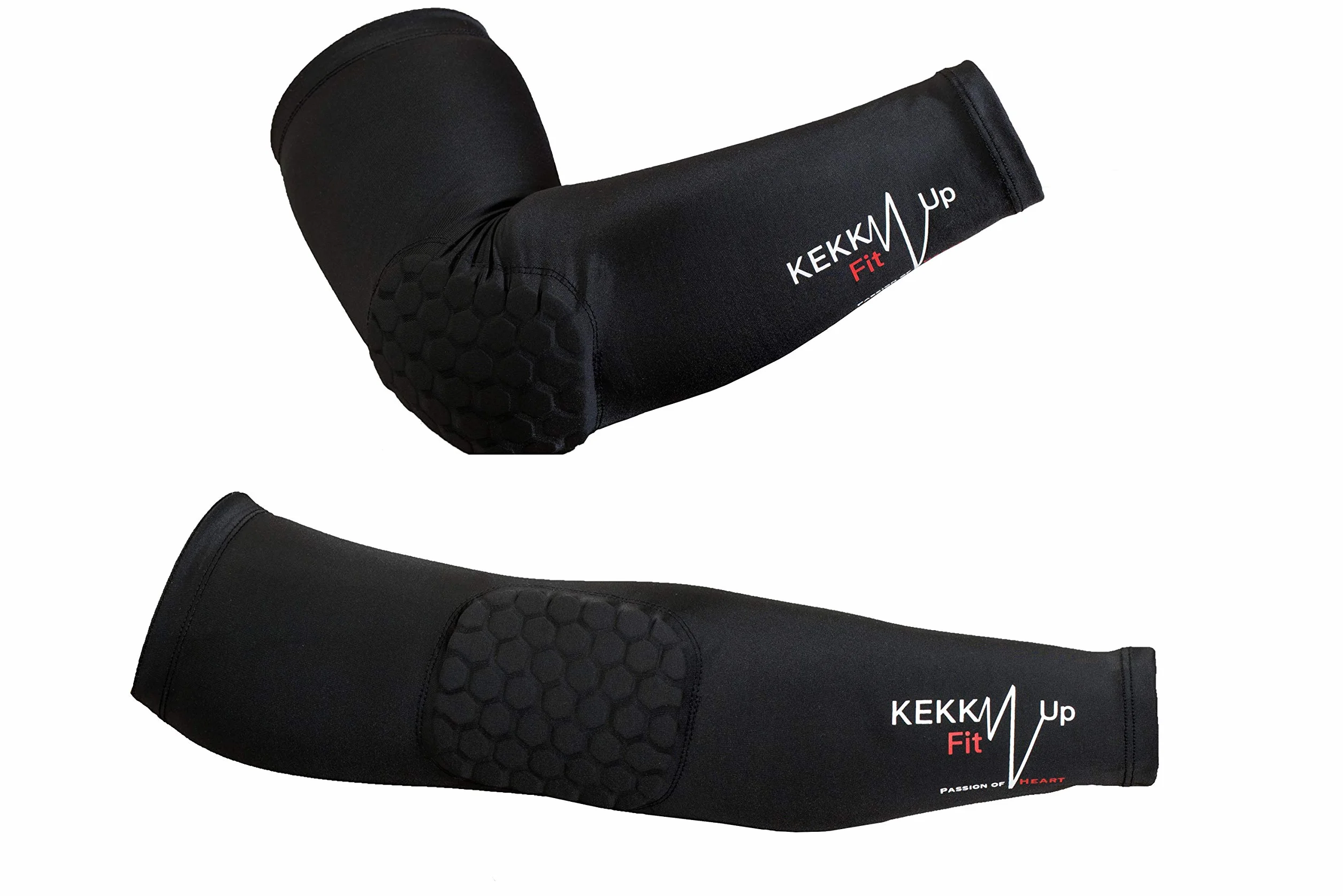 Protections Sport Coudières Basket Compression Manchons Jambières pour Bras Volley-ball Gardien de Football Handball Padel