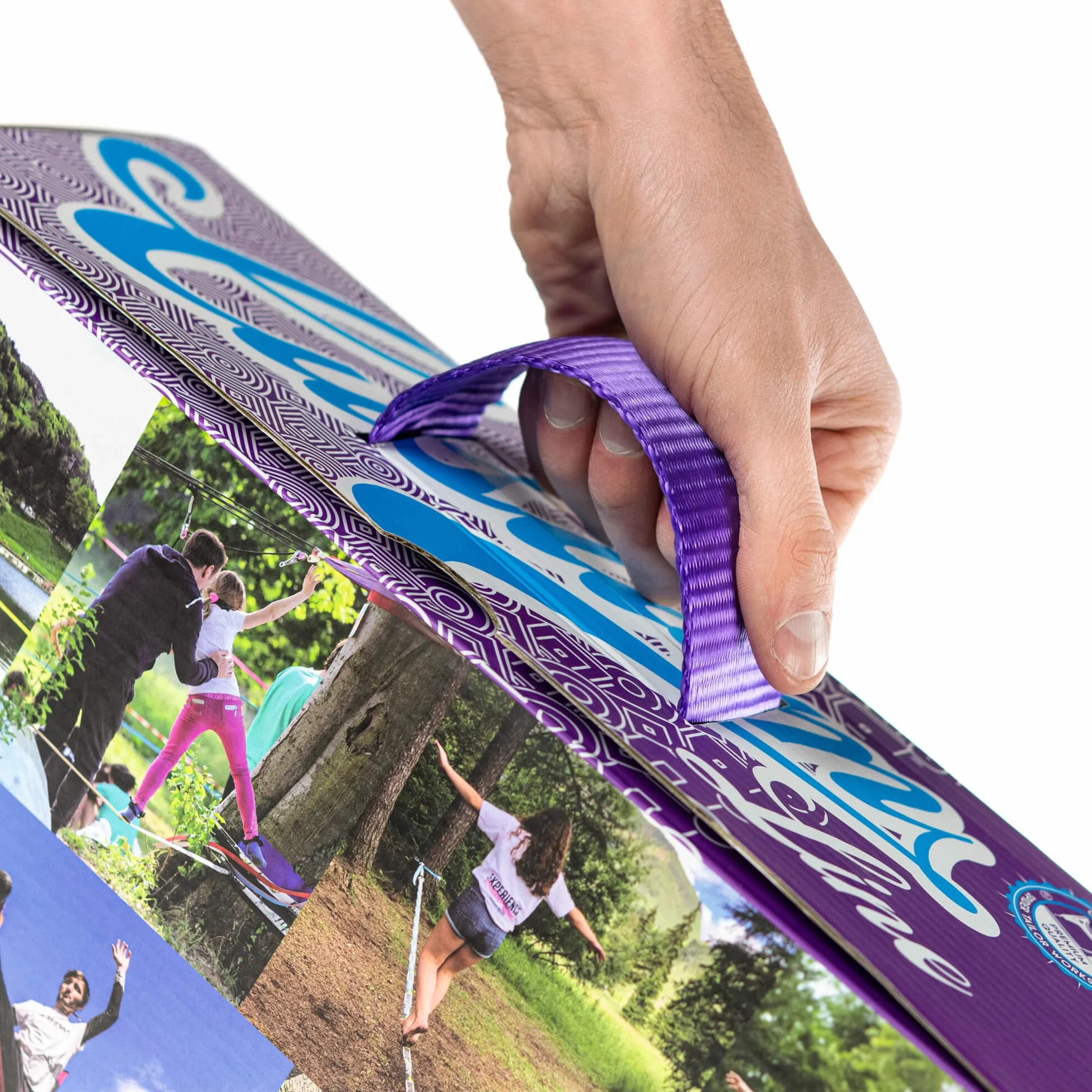 TKSA2 Kit Slackline Custom 20m Set Complet Sangle Cliquet