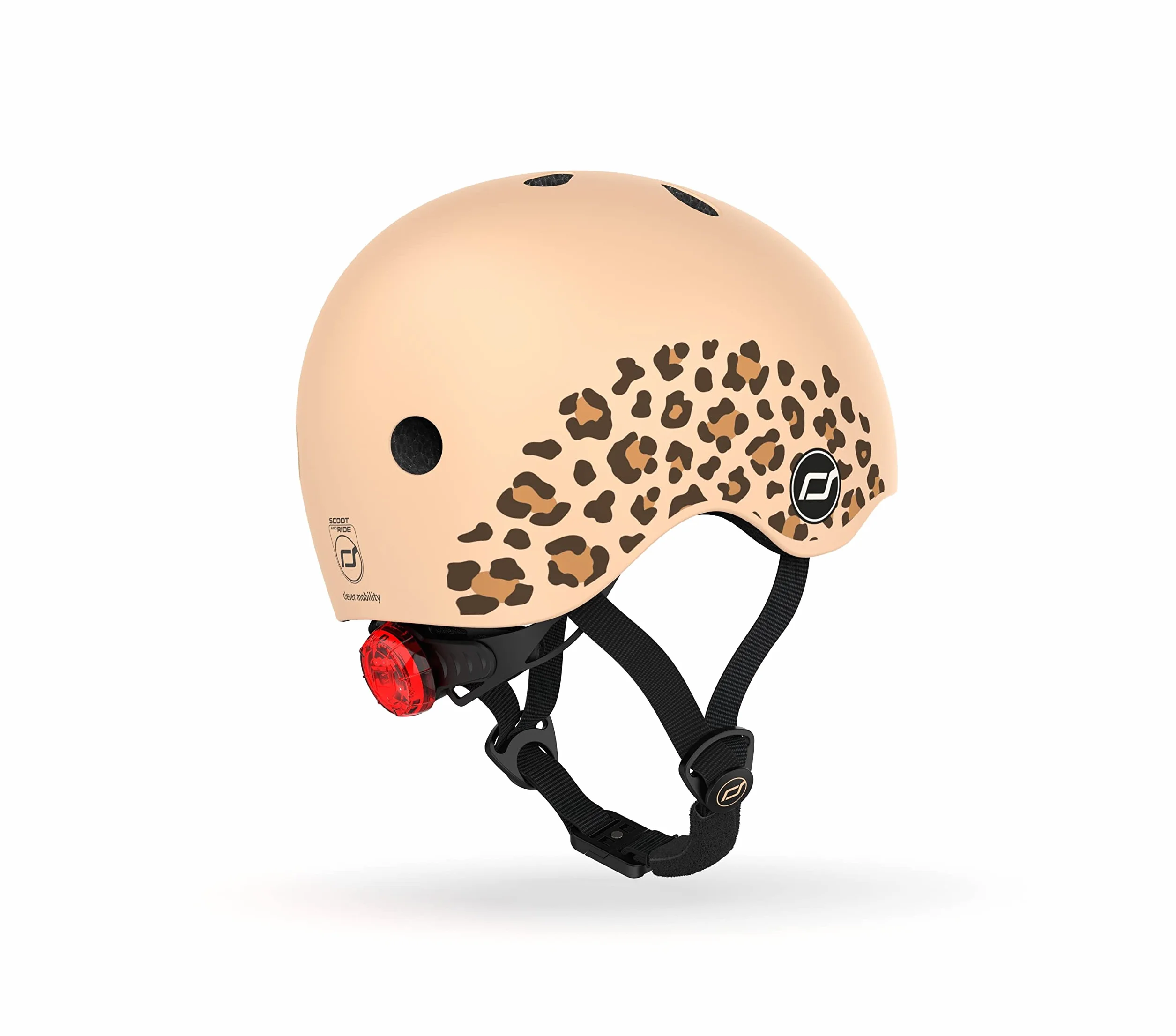 Scoot and Ride Casque XXS-S Motif Leopard