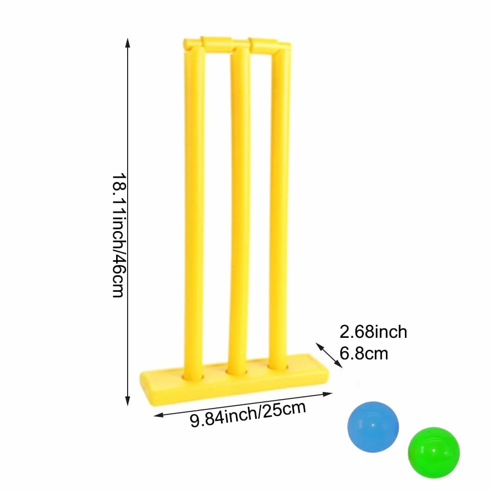 Ensemble de Cricket et Golf pour Enfants Jouets de Sport en Plastique