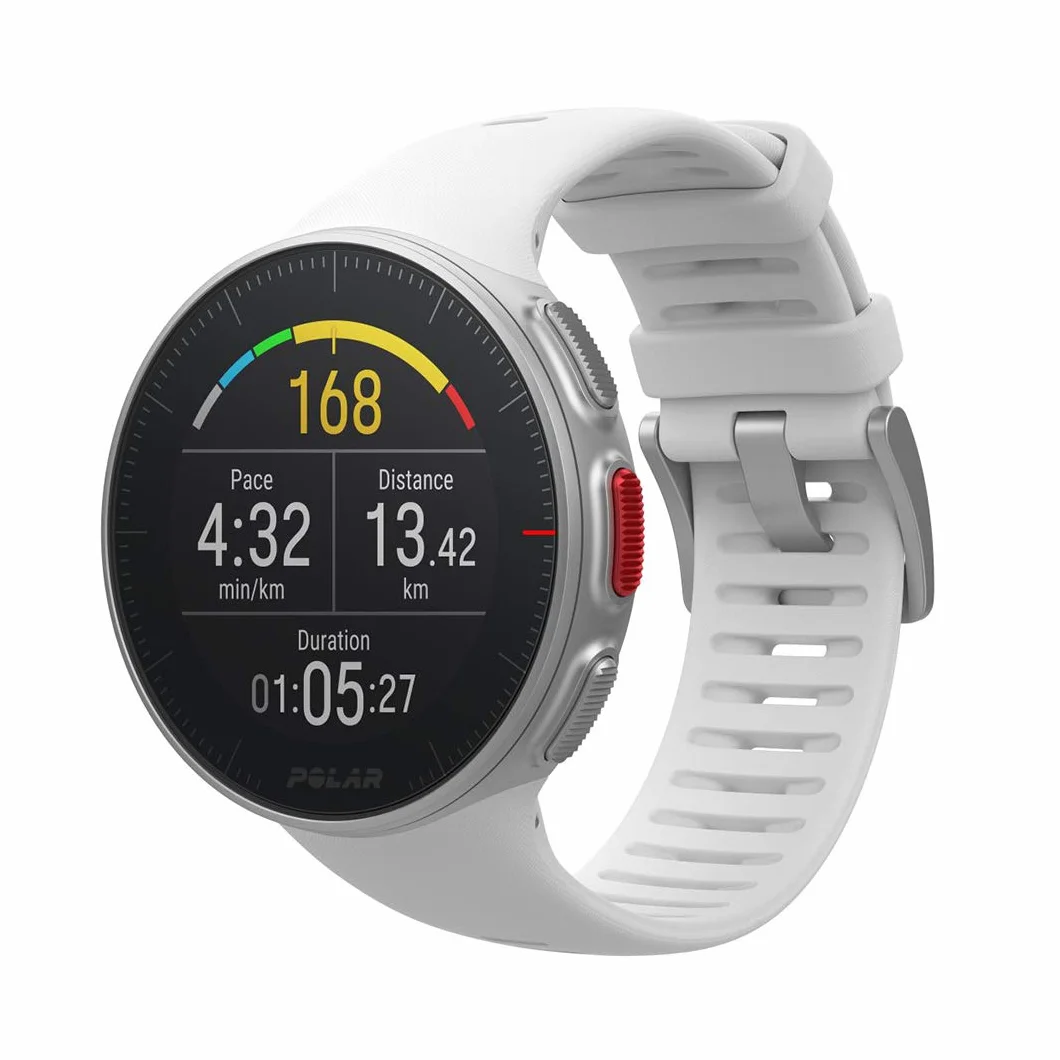 Polar Vantage V Montre de Sport GPS Premium Hommes Femmes Batterie Longue Durée Multisport Triathlon Cardiofréquencemètre Étanche