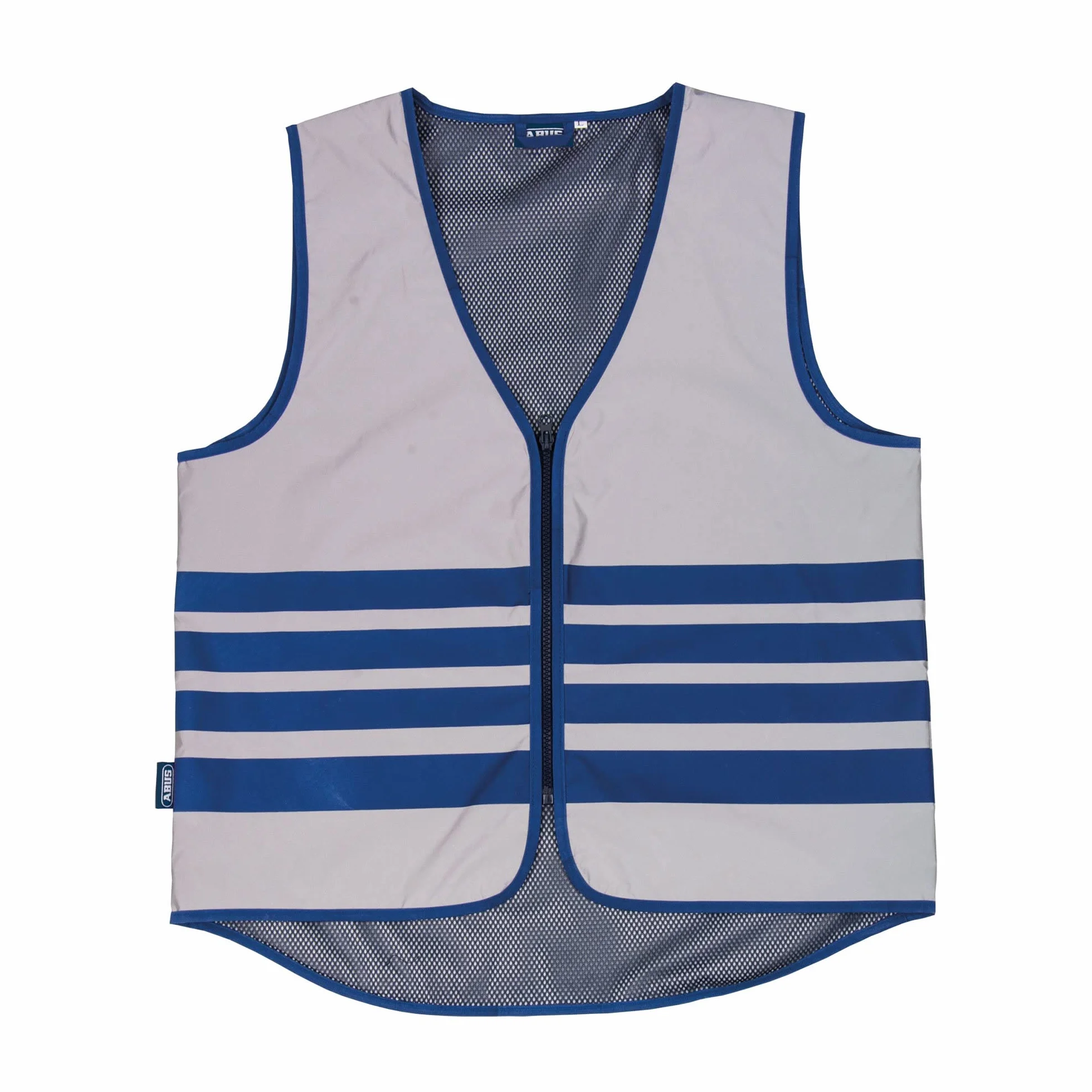 ABUS Gilet de Sécurité Lumino Urban Vest Réfléchissant pour Visibilité de Nuit Adulte avec Fermeture Éclair