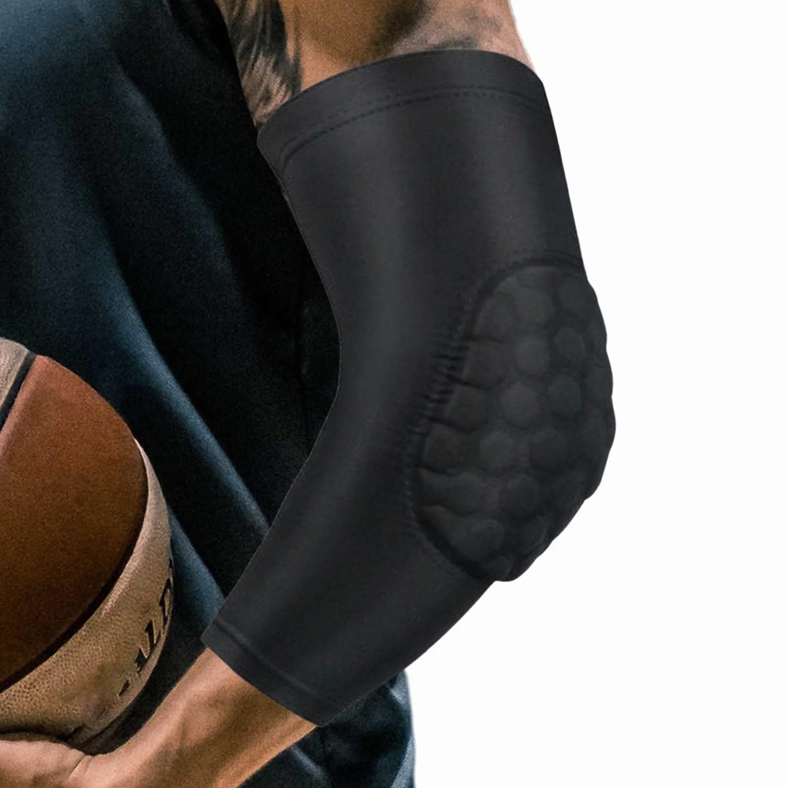 Fulenyi Coudières Rembourrées Structure Nid d'Abeille Respirantes Anti-Collision Compression Bras