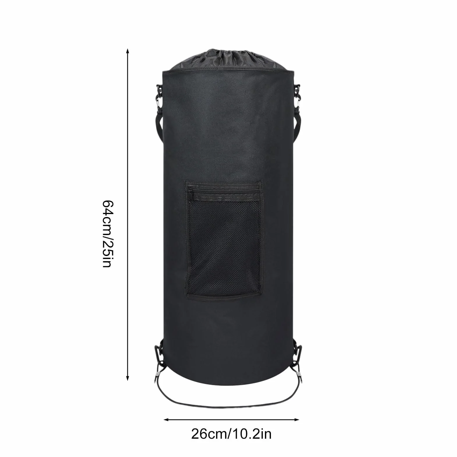 Poubelle Pour Bateau 42-57 Litres Conteneur Étanche Pliable avec Sac à Cordon