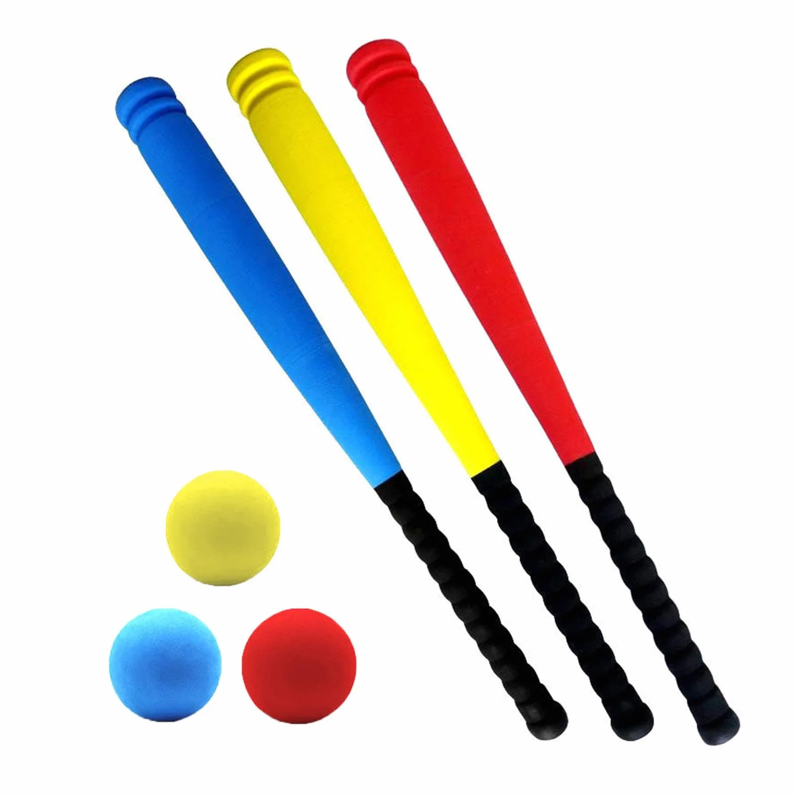 Ensemble de Baseball en Mousse pour Enfants, Batte EVA 54cm, Jeu de Sport Débutants
