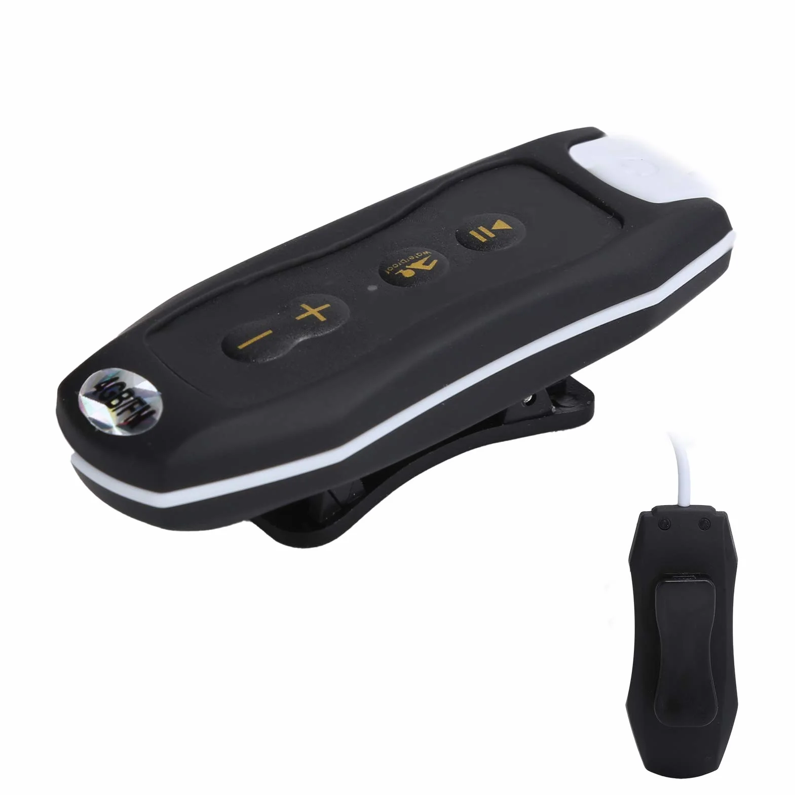 KIMISS Lecteur MP3 Sport IPX8 4 Go Radio FM Clip Écouteurs Natation