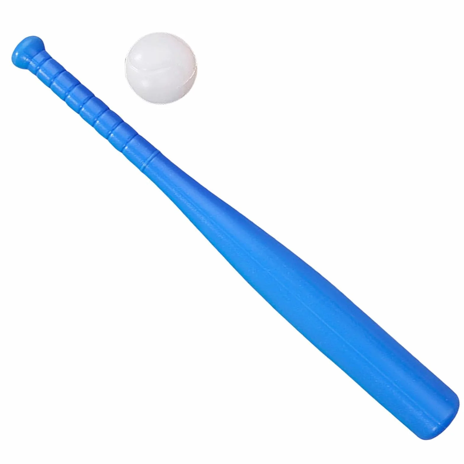 Batte de baseball en PVC avec poignée ergonomique pour l'entraînement - Jeu avec balle pour hommes, femmes, garçons