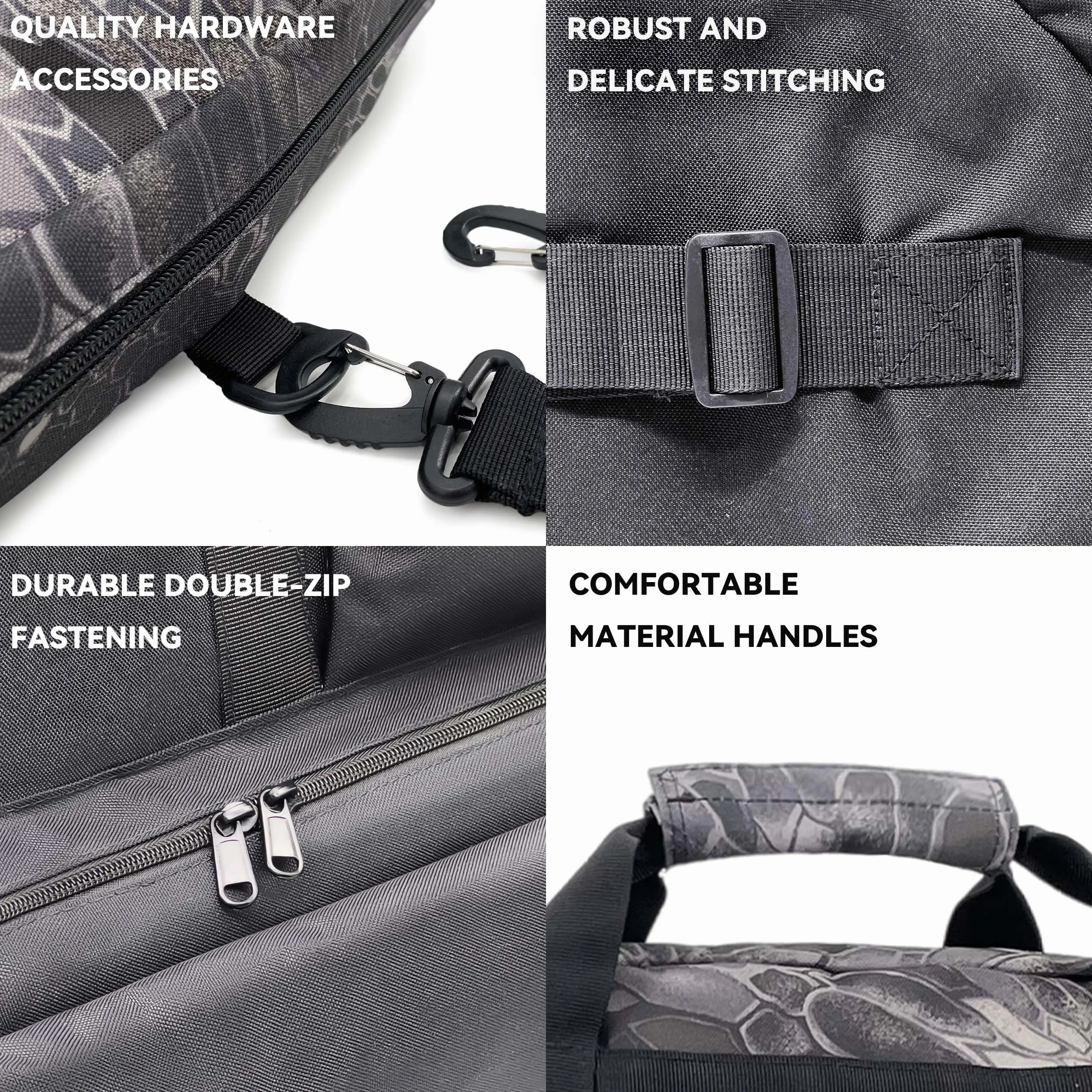 Jaegvida Sac d'arc de Chasse Grande capacité avec Poche flèche