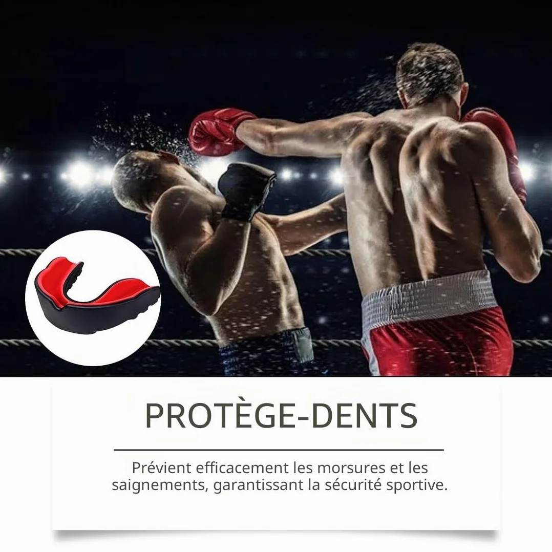Lot de 3 Protège-Dents Sport Premium pour Rugby, MMA, Hockey, Arts Martiaux