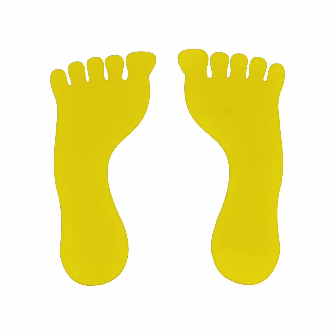 Empreinte Pied Jaune Sea