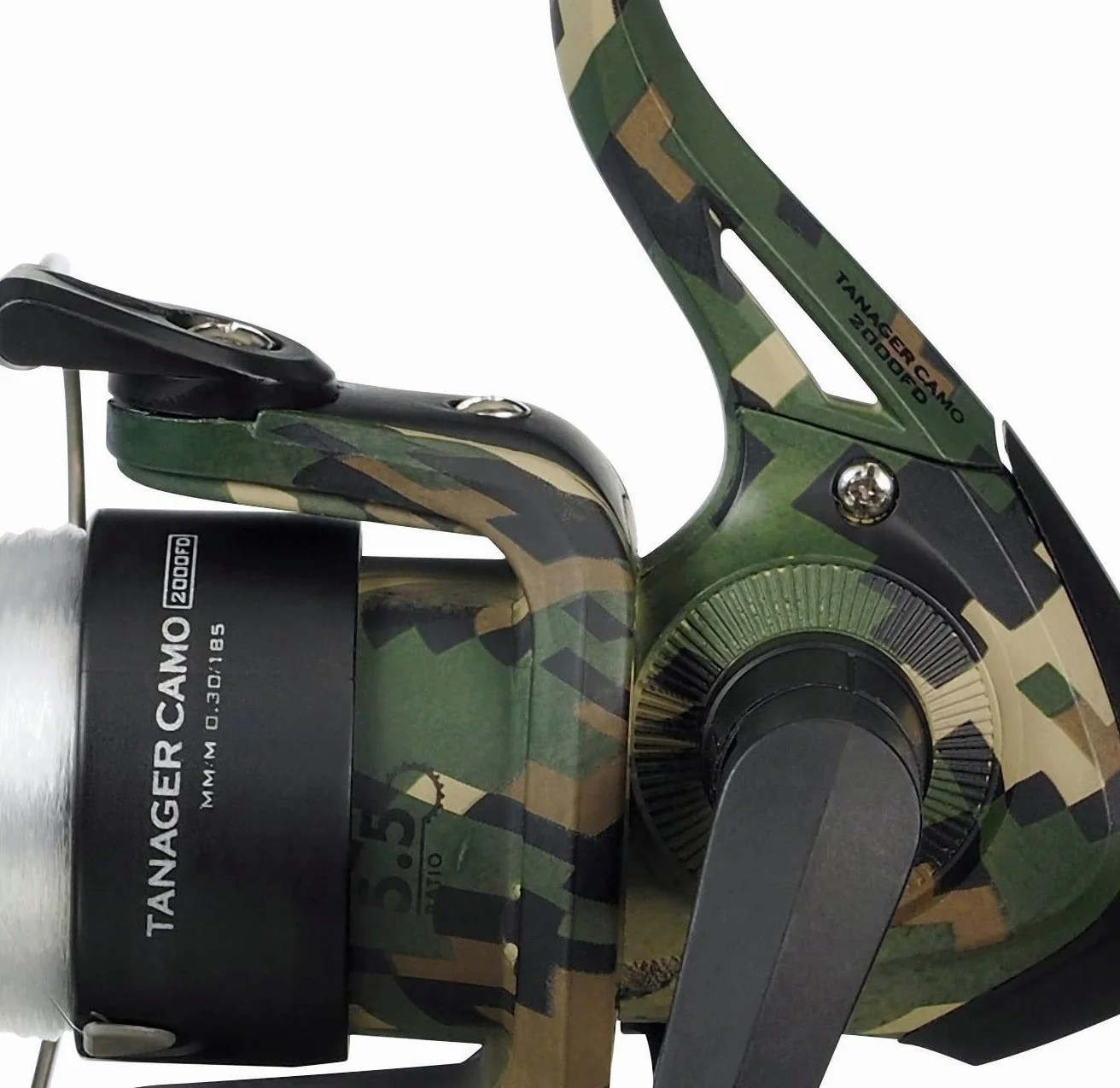 Mitchell Tanager Camo II Spin Combo | Canne à pêche Spinning légère et Moulinet pour pêche en eau douce