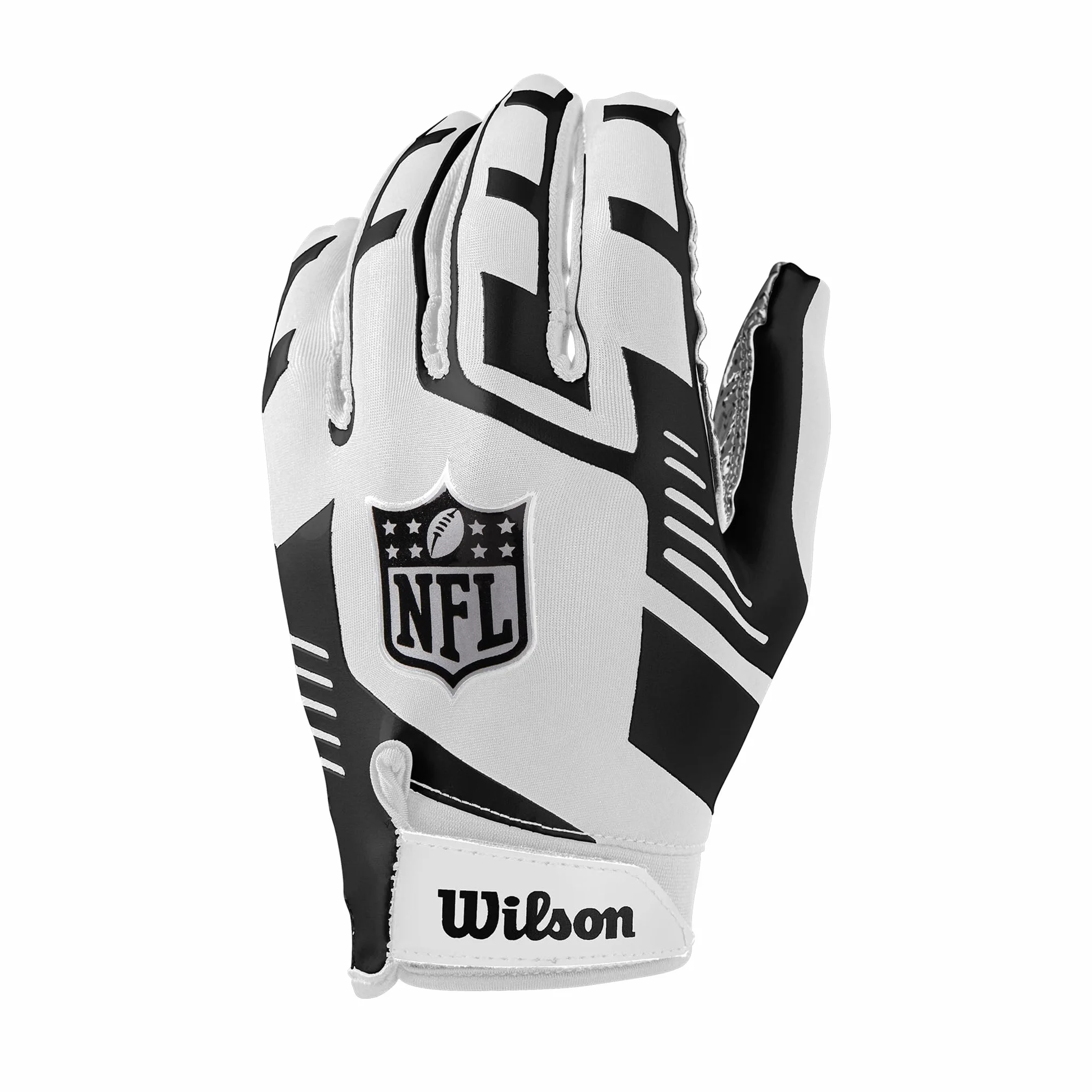 Wilson NFL Stretch Fit Receiver Glove, Gants de Receveur de Football américain