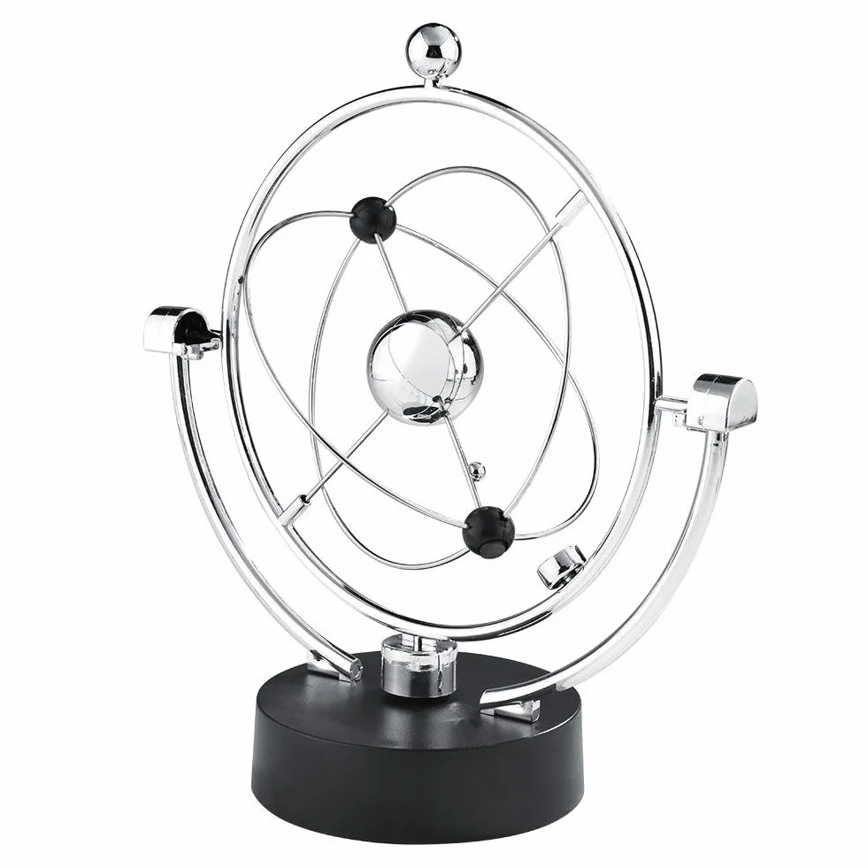Delaman Swing Ball Craft Celestial Body Kinetic Movement Orbital Electric Wiggler A603