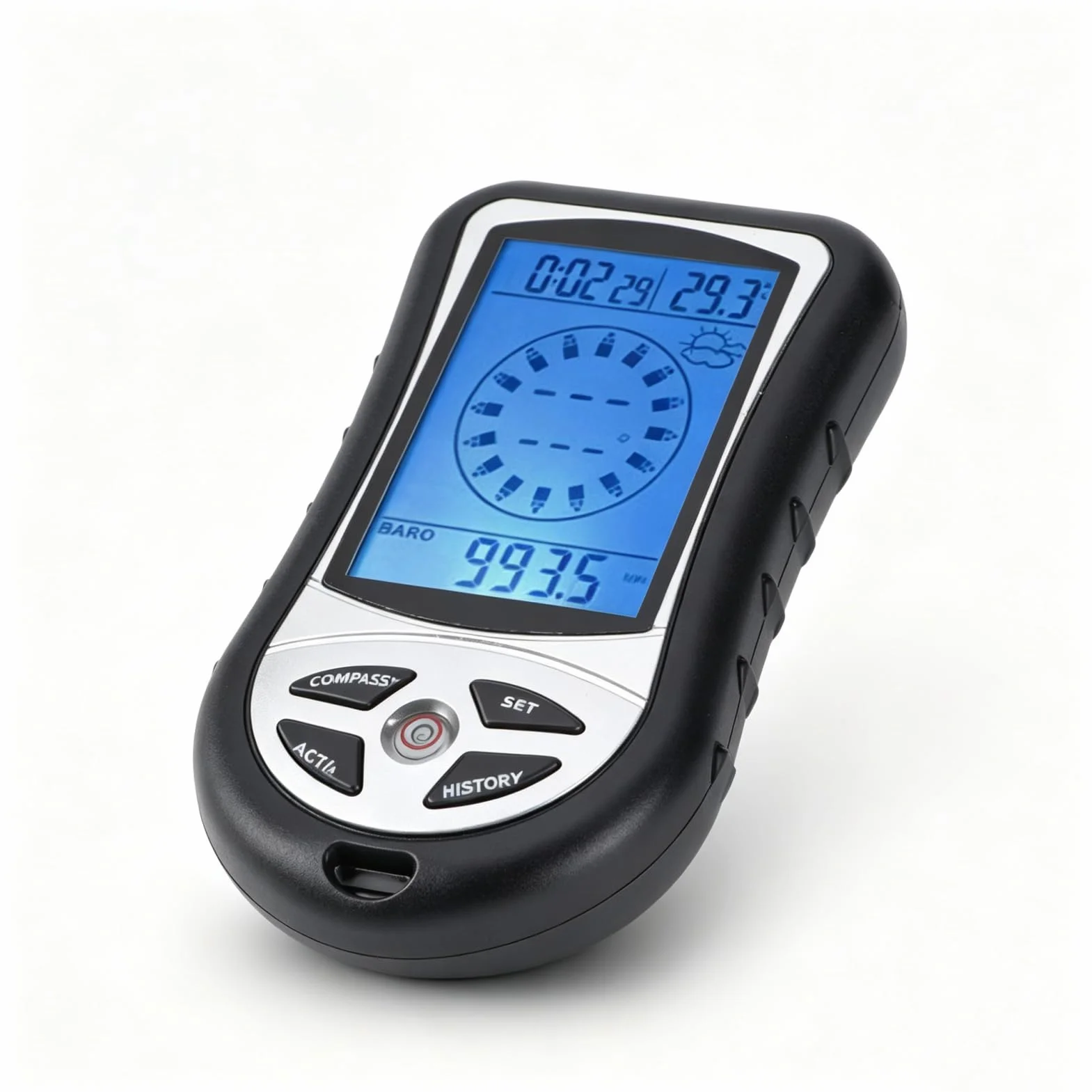 Boussole Numérique GPS Portable Navigation pour Randonnée en Plein Air