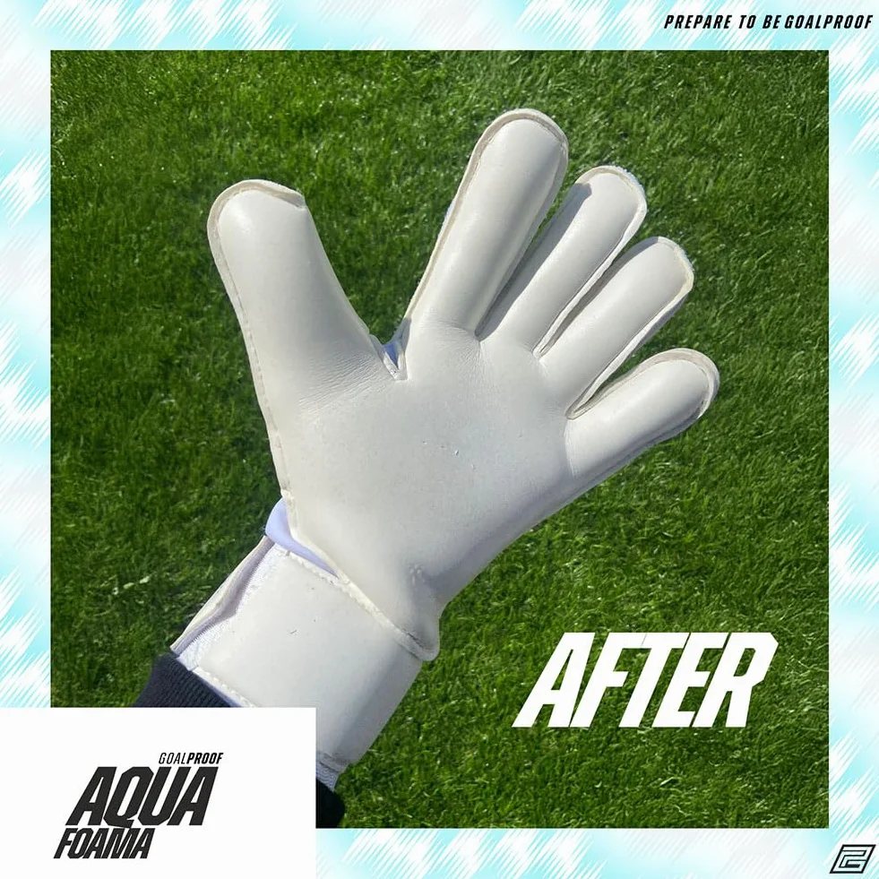 Goalproof Aqua Foama Nettoyant pour gants de gardien de but | Mousse moussante prise en main durable