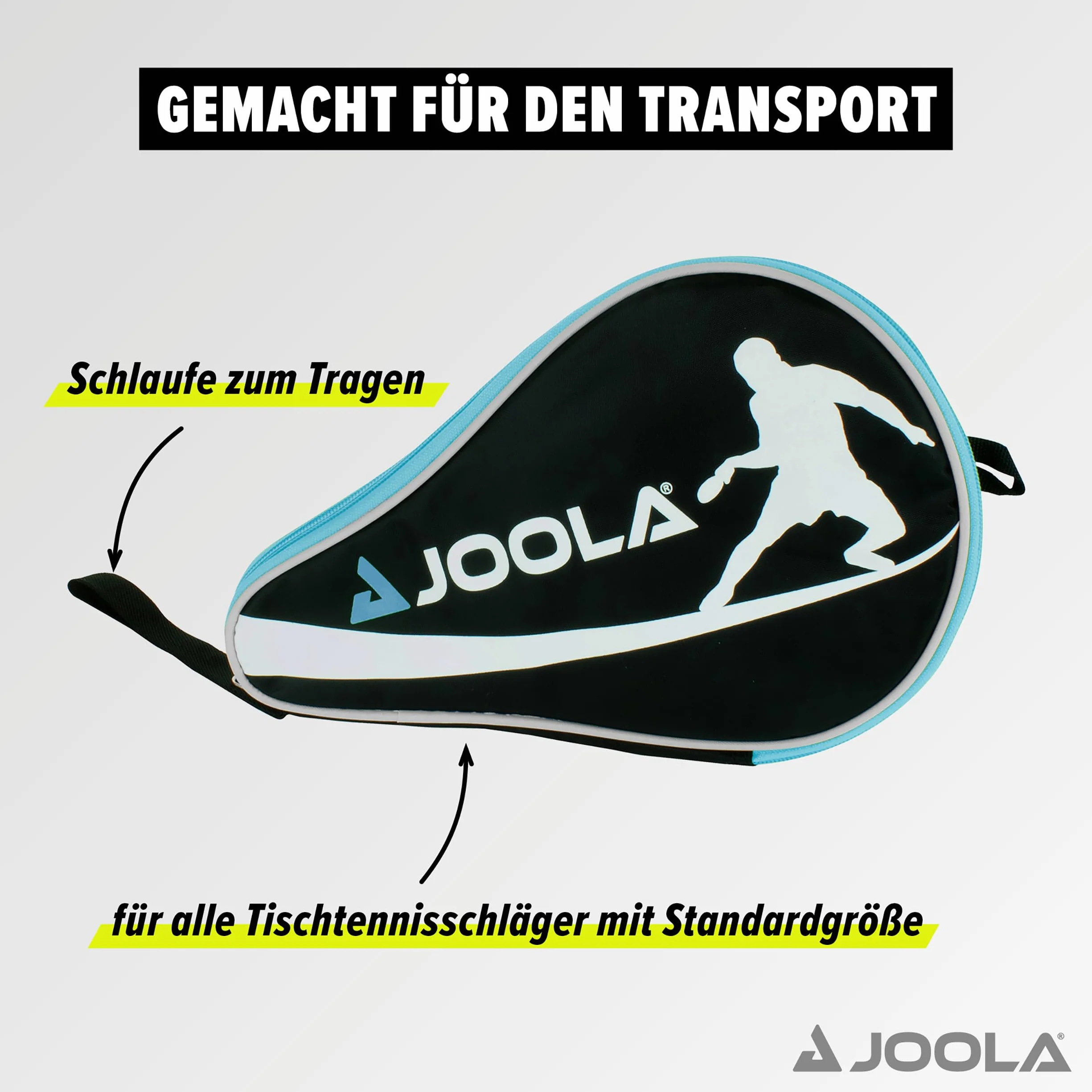 JOOLA POCKET Housse pour raquette de tennis de table