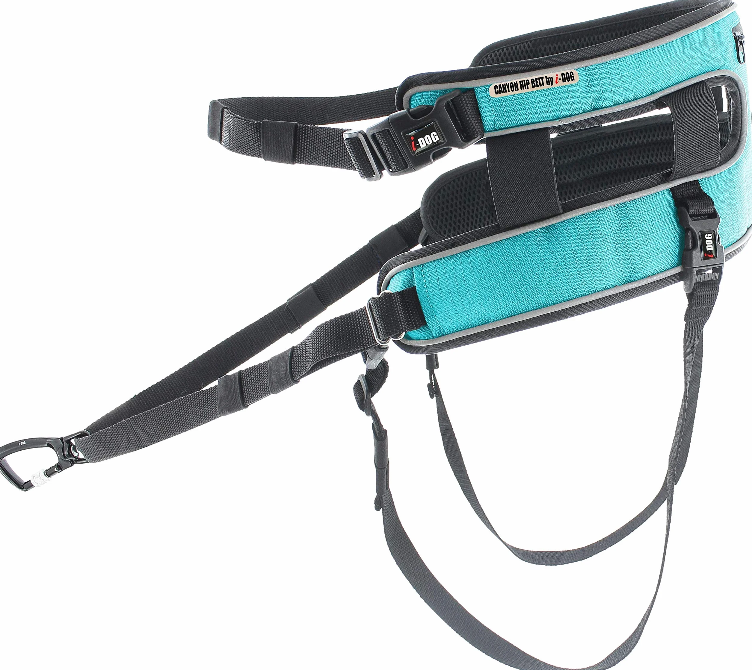 Baudrier Canyon Gamme ALM Bleu cani Cross Rando Jogging Trail I-dog