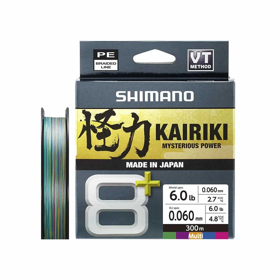 Line Kairiki 8+ 300m 0.20mm 16.0kg Multi C.
