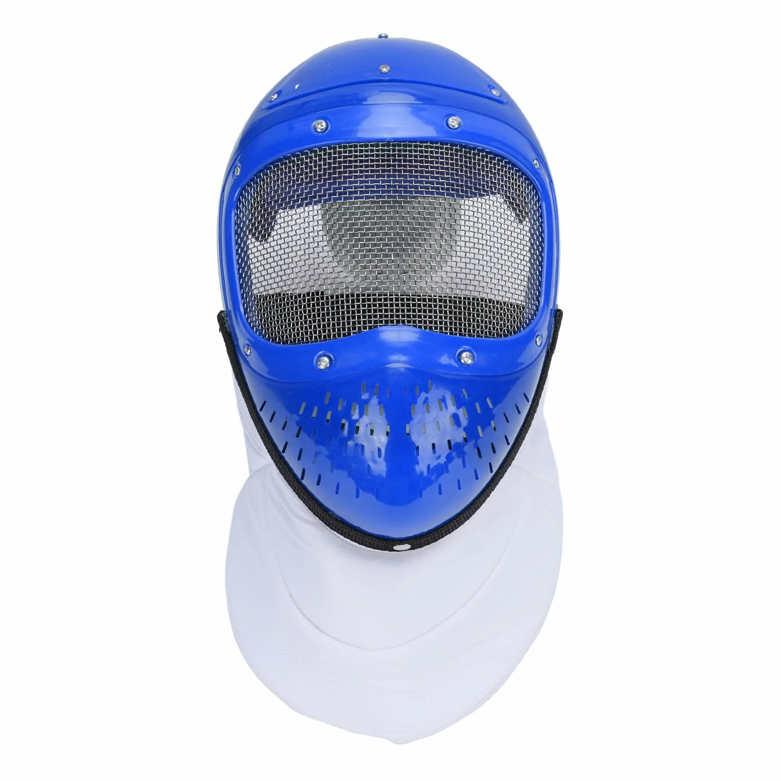 Casque D'escrime Respirant pour Enfants avec Protection Faciale en Maille Métallique