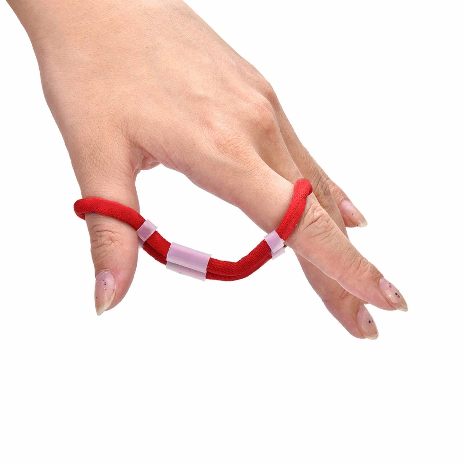 Alomejor Archery Finger Sling élastique réglable pour Arc recourbé