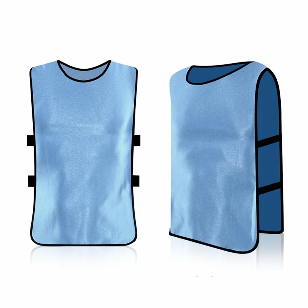 Lot de Chasuble Gilet de Sport Adultes Maillots Veste Survêtement d'Entraînement Respirant pour Football Basket-Ball Rugby