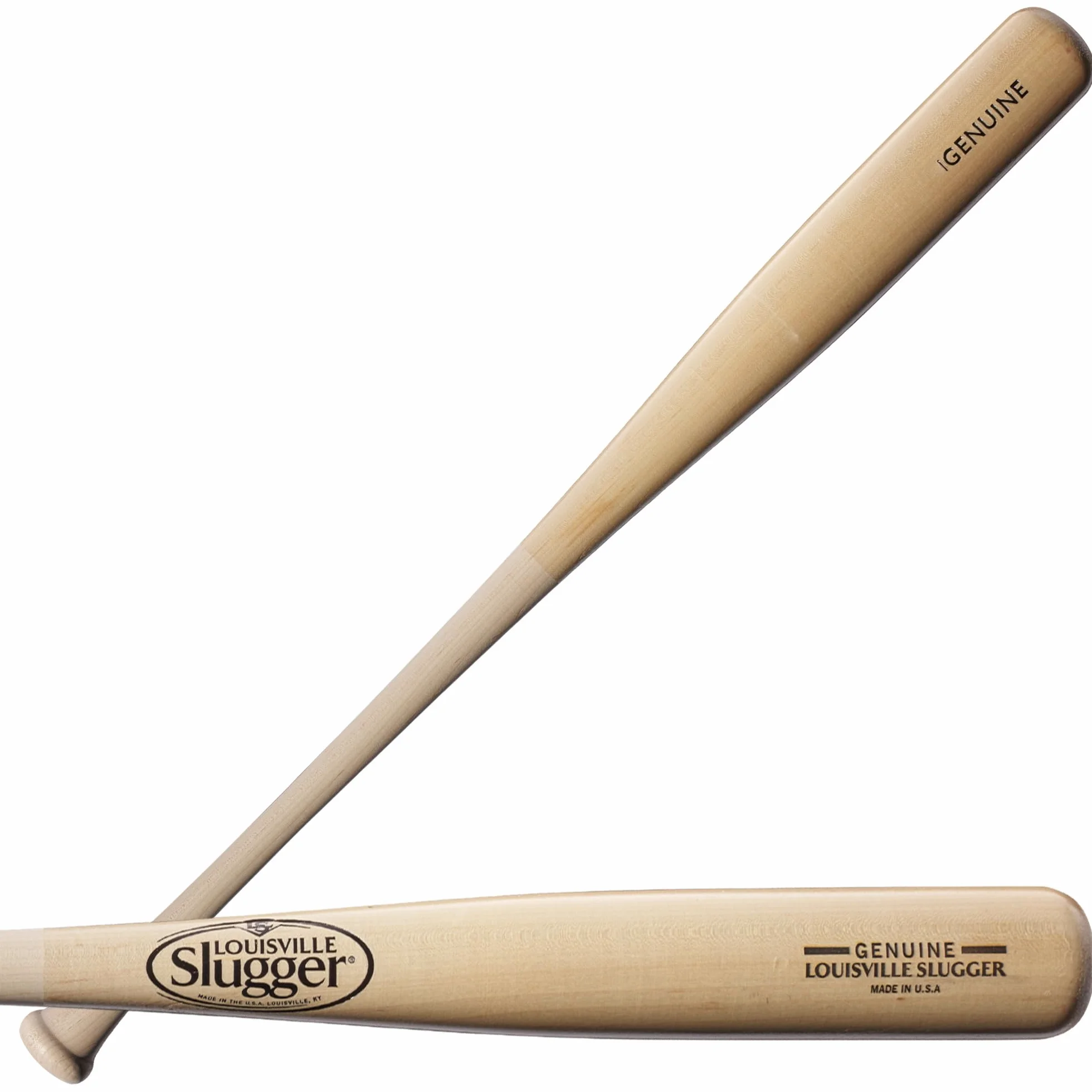 Louisville Slugger Batte de Baseball Transparente Naturelle