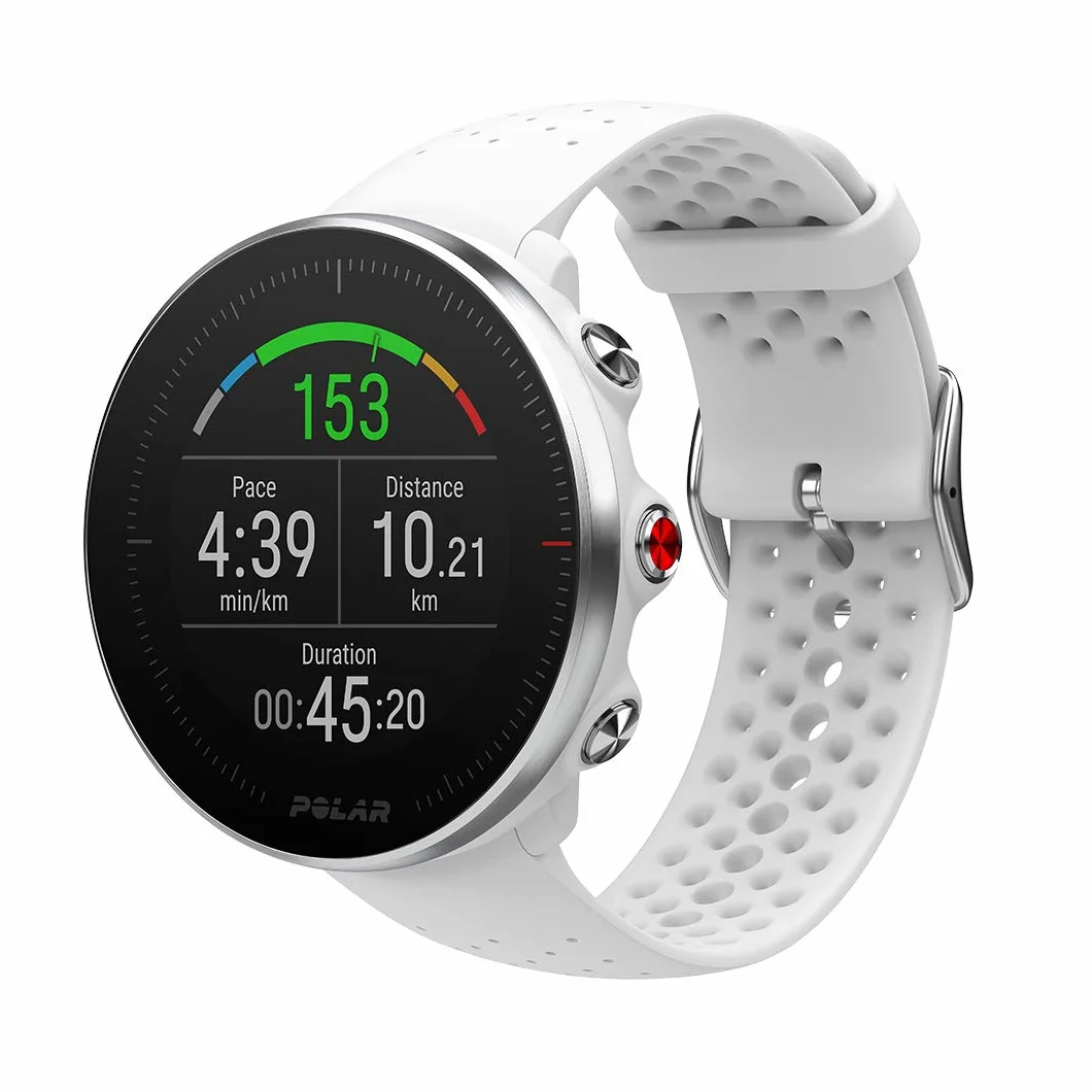 Polar Vantage M Montre de sport FC/GPS Hommes Femmes Entraînement Multisport Course Cardiofréquencemètre Poignet étanche