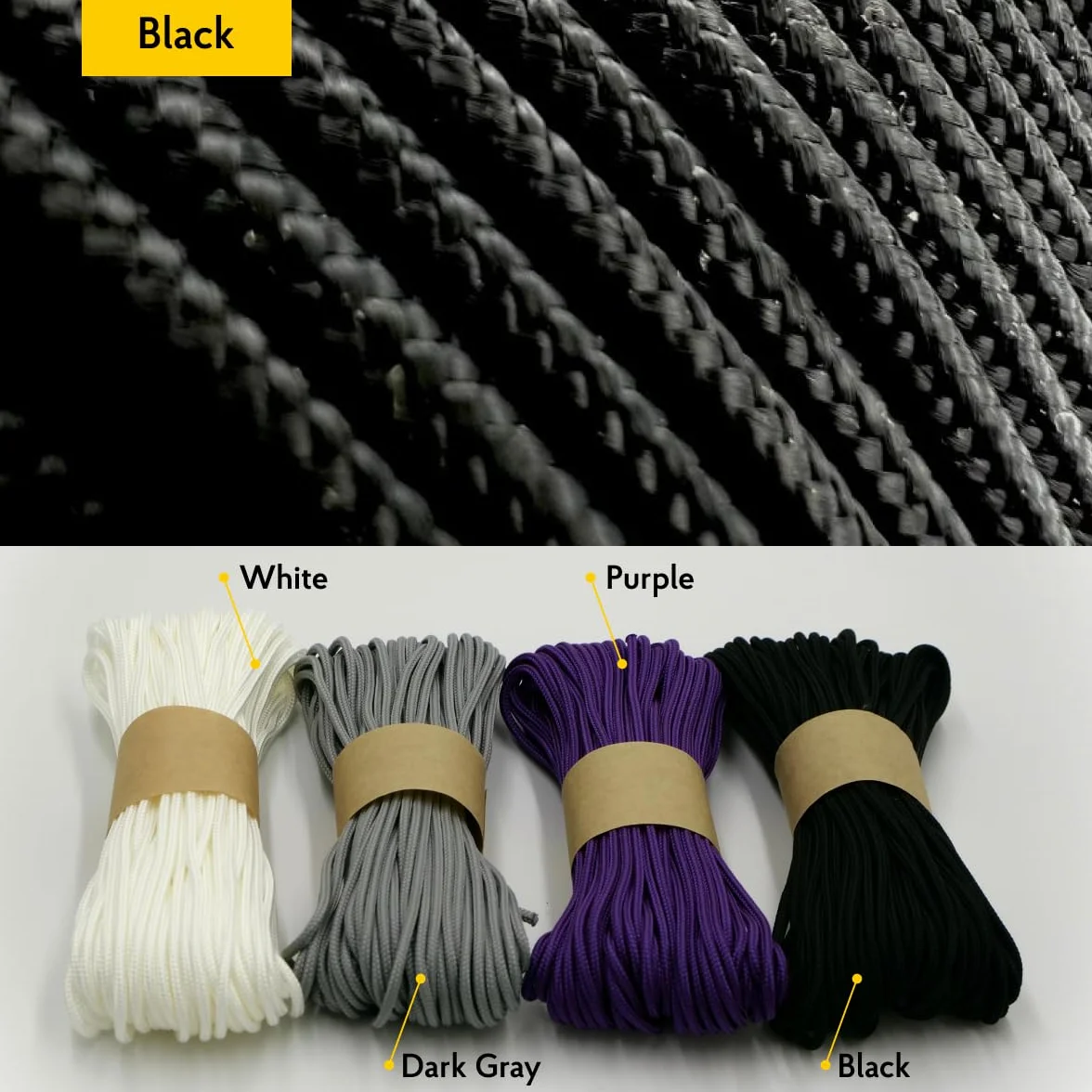 Corde Nylon 2 mm 100% Nylon 3 brins 275 (50 et 100 m)