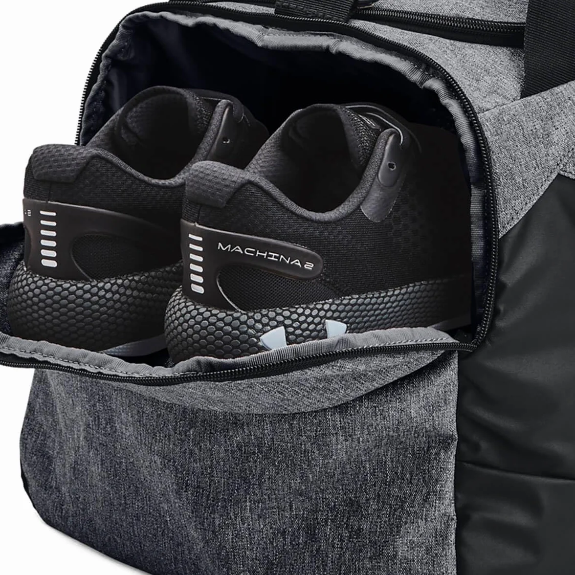 Under Armour Unisex Undeniable 5.0 Medium Duffle Bag Pitch Gray Heather Black