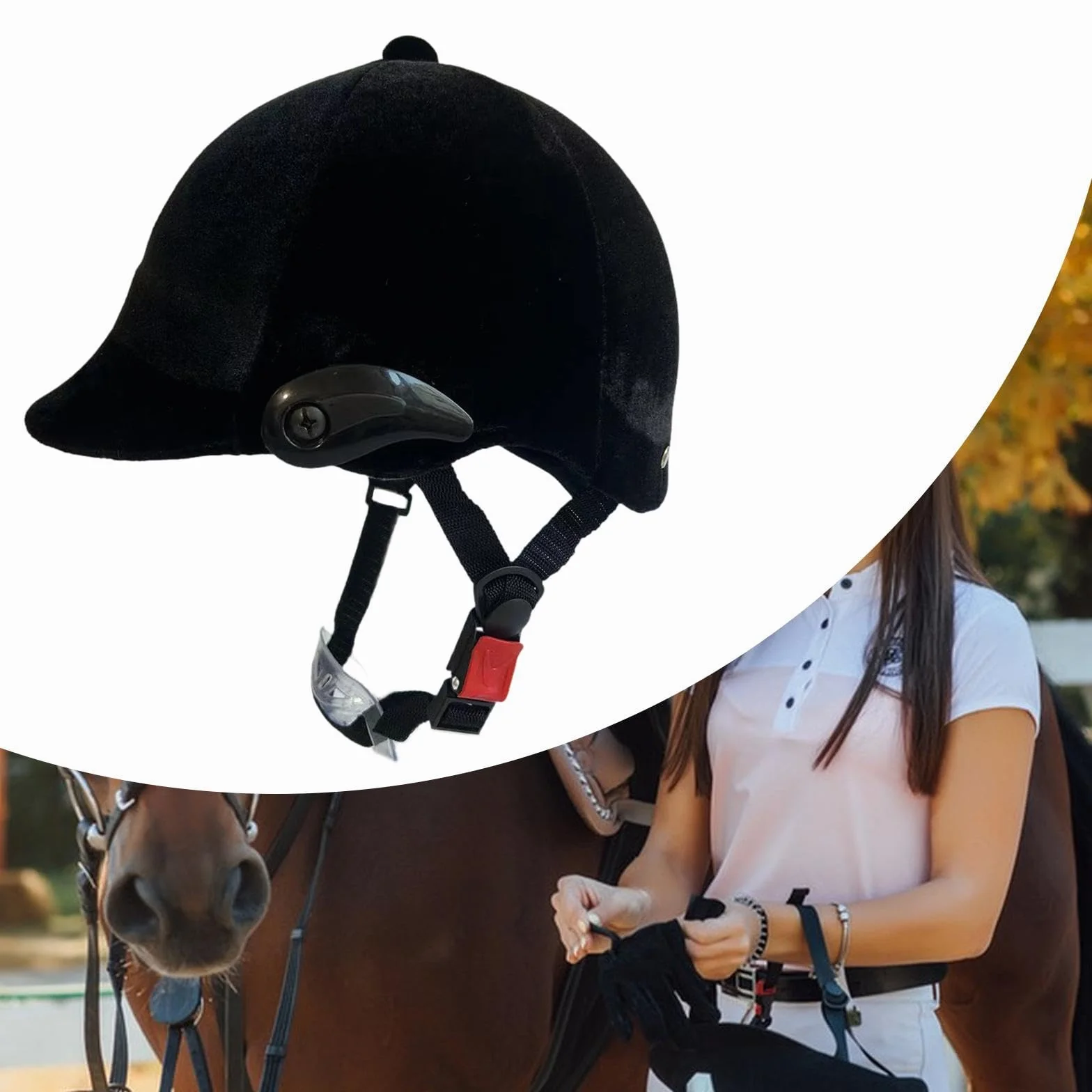 Fenteer Casque D'équitation Respirant pour Adultes