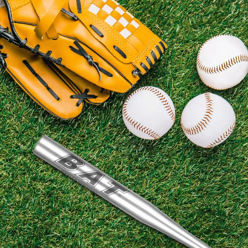 Batte de Baseball Aluminium 34 Pouces 86cm Métal Antidérapante Adulte Pro Léger