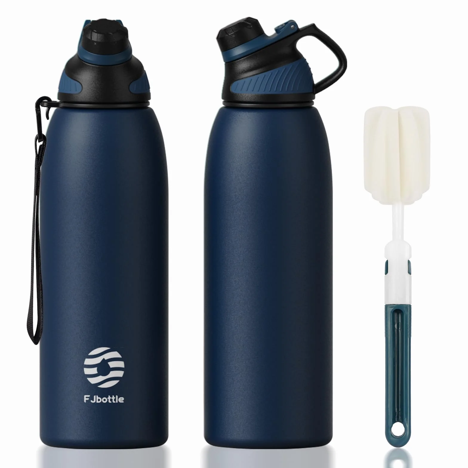 Gourde Isotherme avec Couvercle Magnétique - Bouteille Inox sans BPA 400ml-1.5L pour Sport, Gym, Voyage