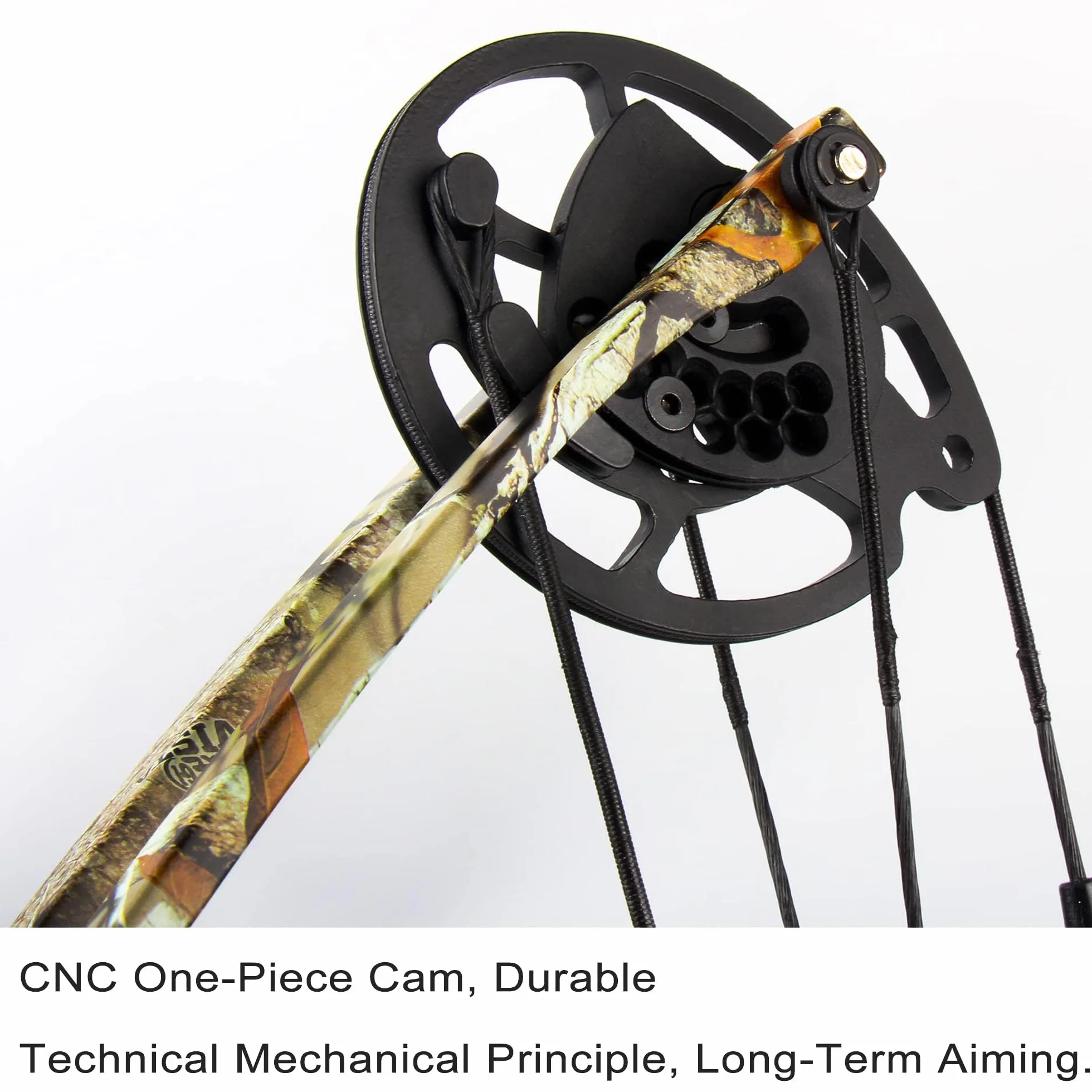 Kit Arc à Poulies Compound Réglable 30-40 Livres 310 FPS Chasse Adultes