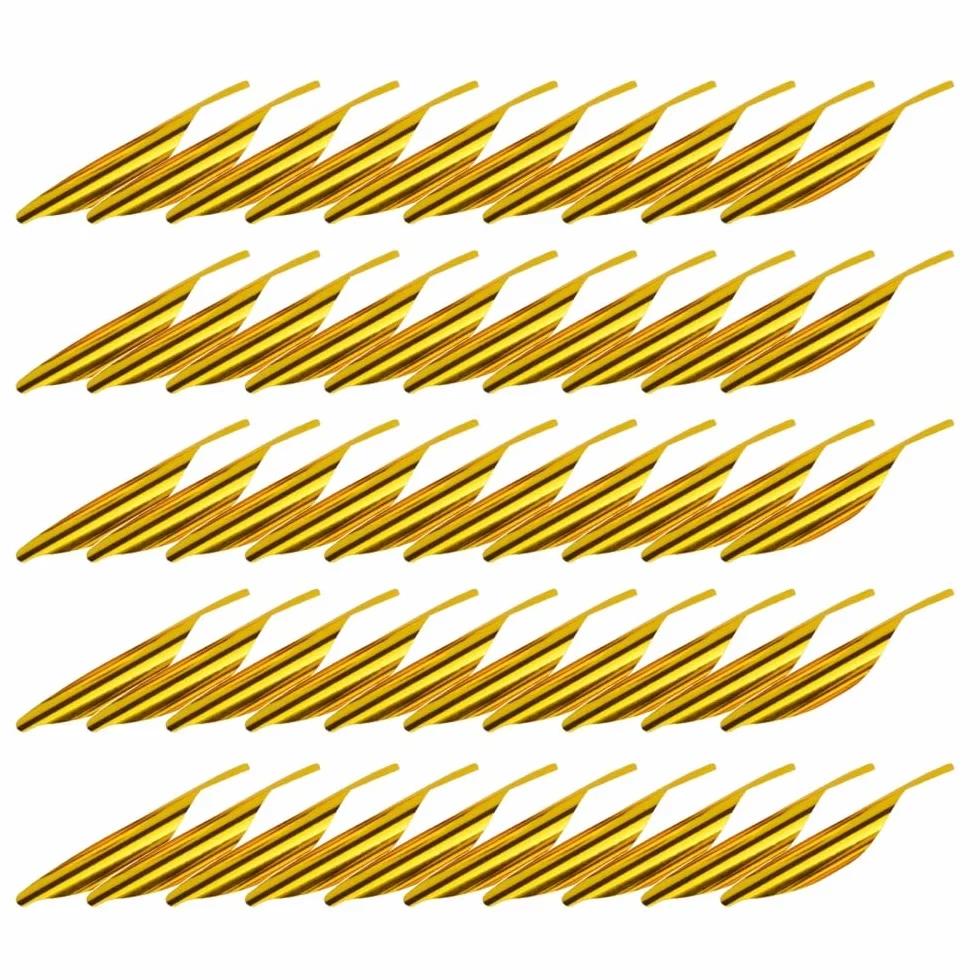 DONGKER Lot de 50 plumes de flèche 1,75 pouces en plastique pour tir à l'arc, chasse