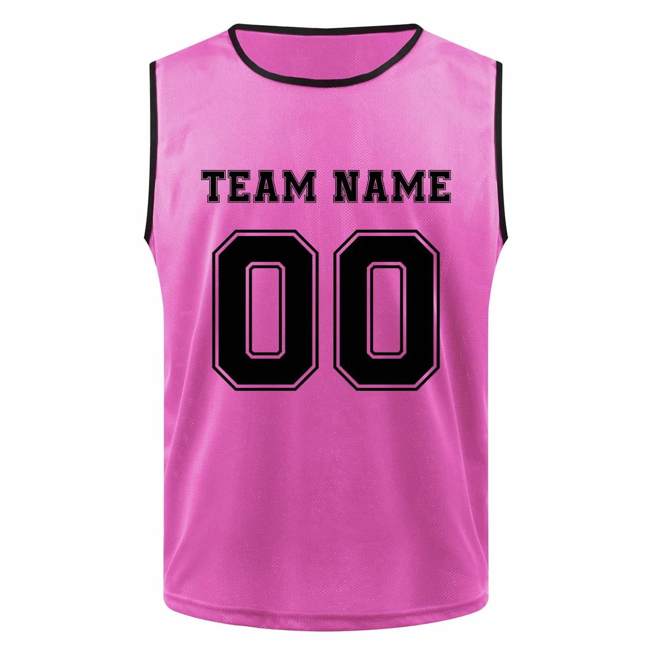 TOPTIE Dossards de Football personnalisés avec numéros Gilets de mêlée Maillots d'entraînement Sportifs en Maille