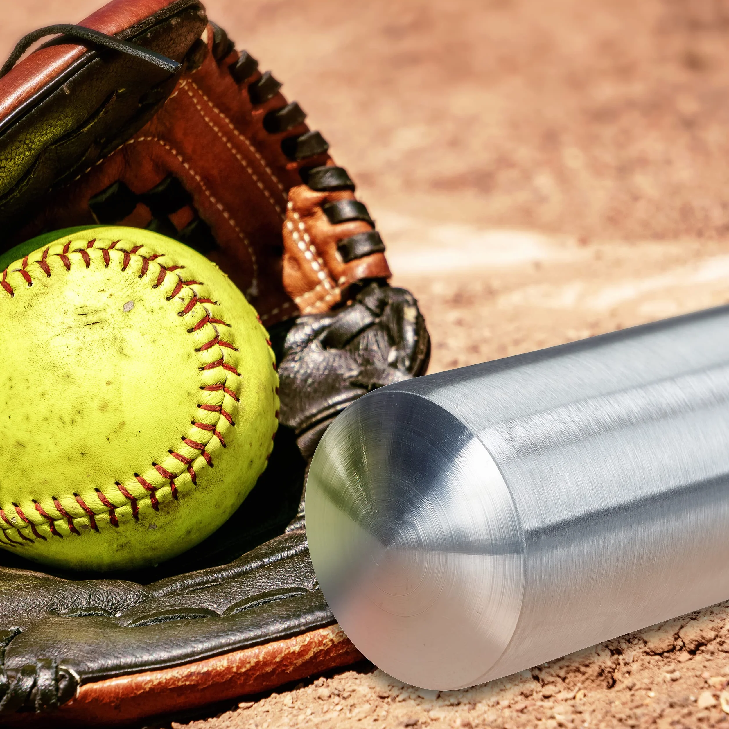 Relaxdays Batte de baseball légère en aluminium avec poignée antidérapante Argenté 34"