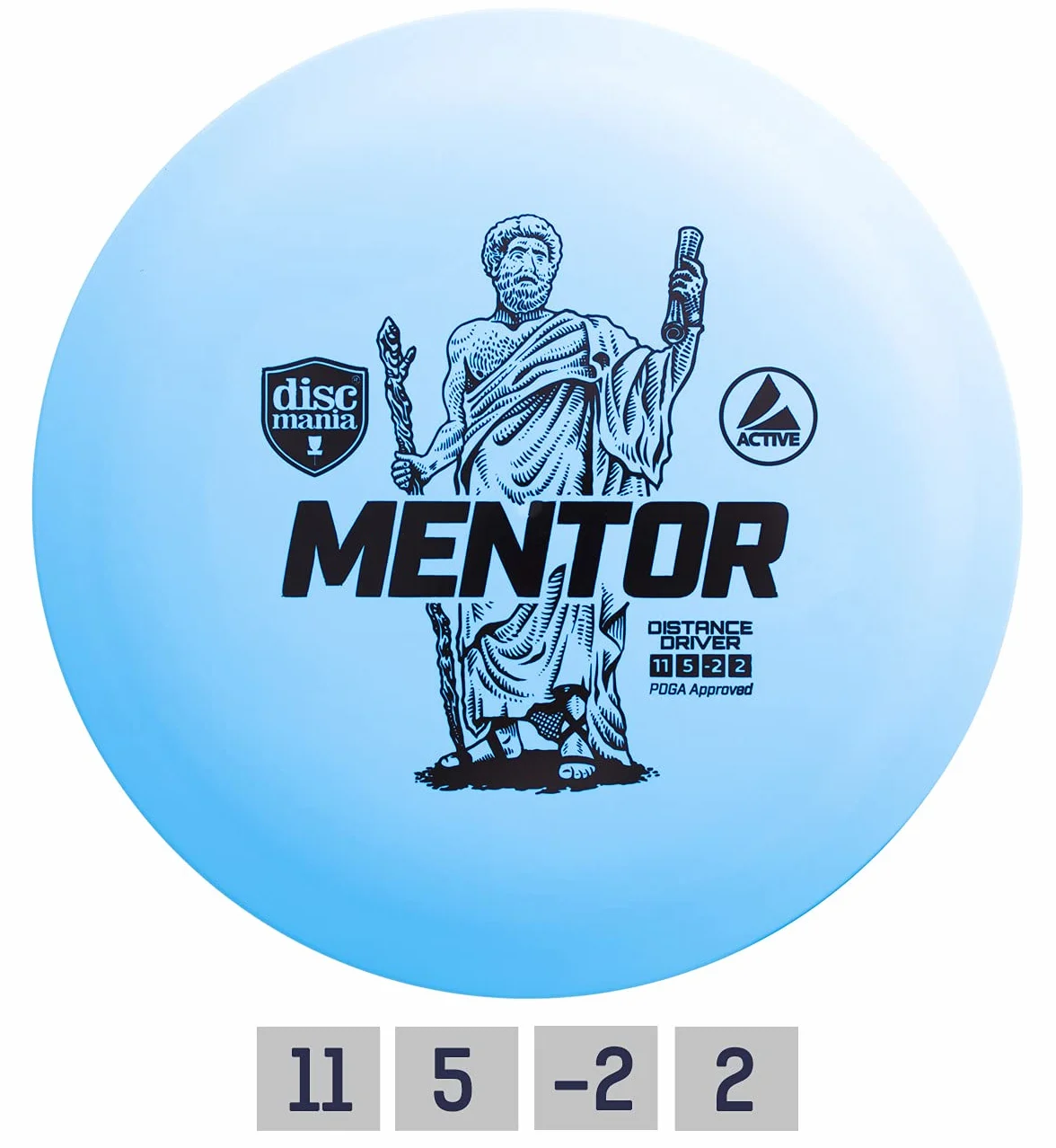 Discmania Mentor Distance Driver Light Blue
