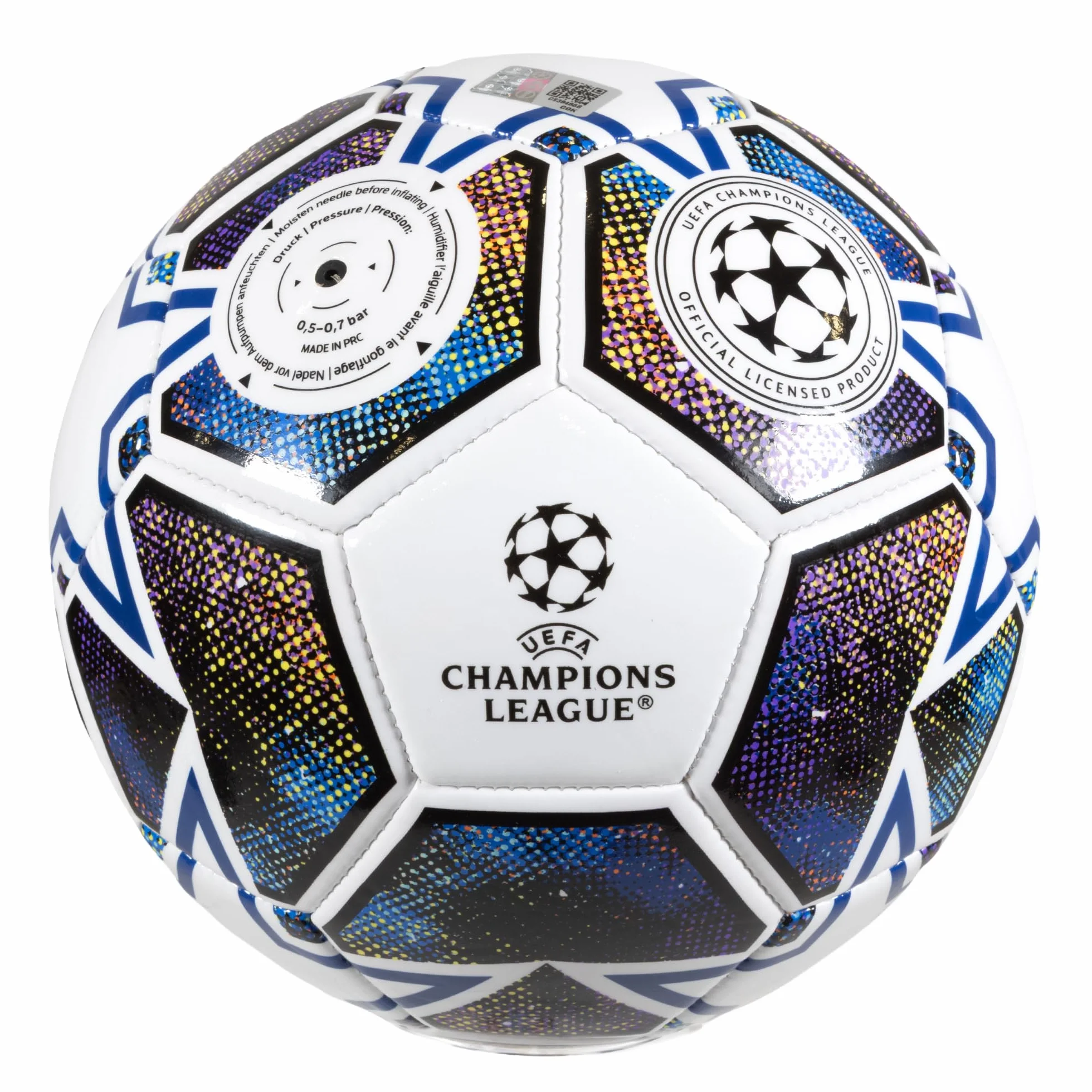Ballon de Football Hy-Pro UEFA Champions League Taille 5 Officiel Entraînement Match