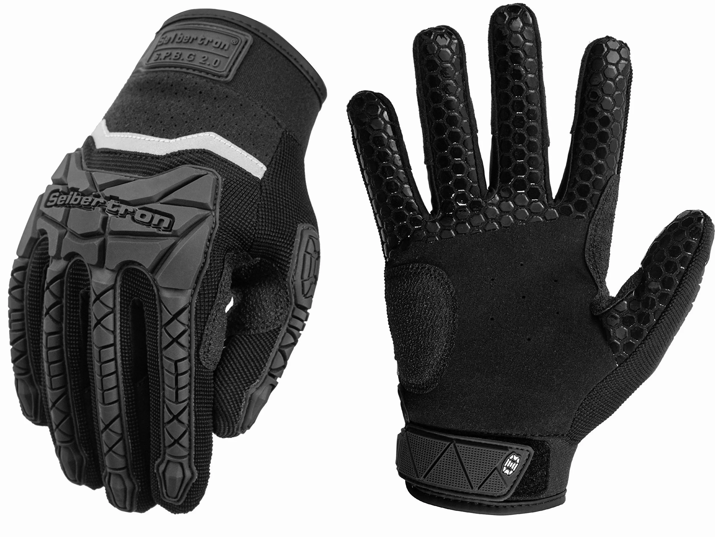 Seibertron S.P.B.G 2.0 Gants de Baseball/Softball Batting Super Grip Protecteur Finger Fit Adulte Junior