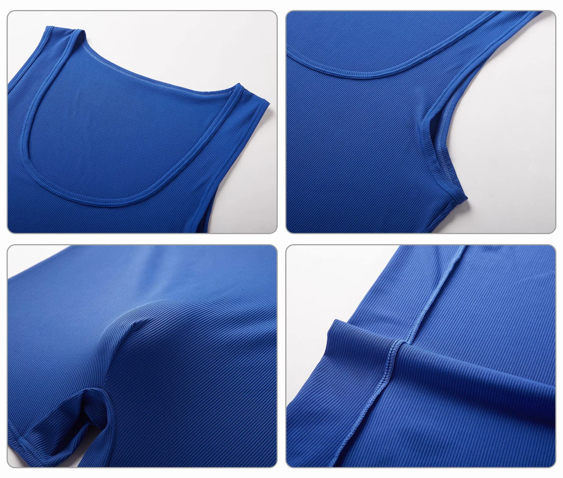 AIEOE Men's Wrestling Singlet Breathable Athletic Leotard Gym Sportswear