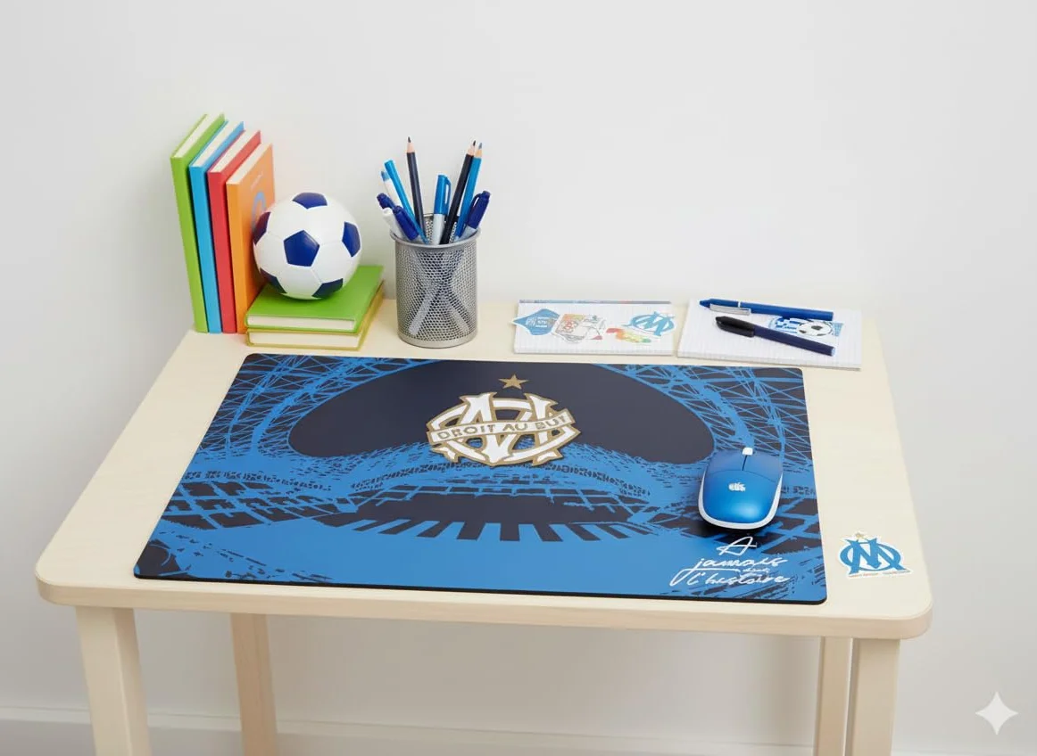 Sous-main de bureau OM - Collection officielle Olympique de Marseille