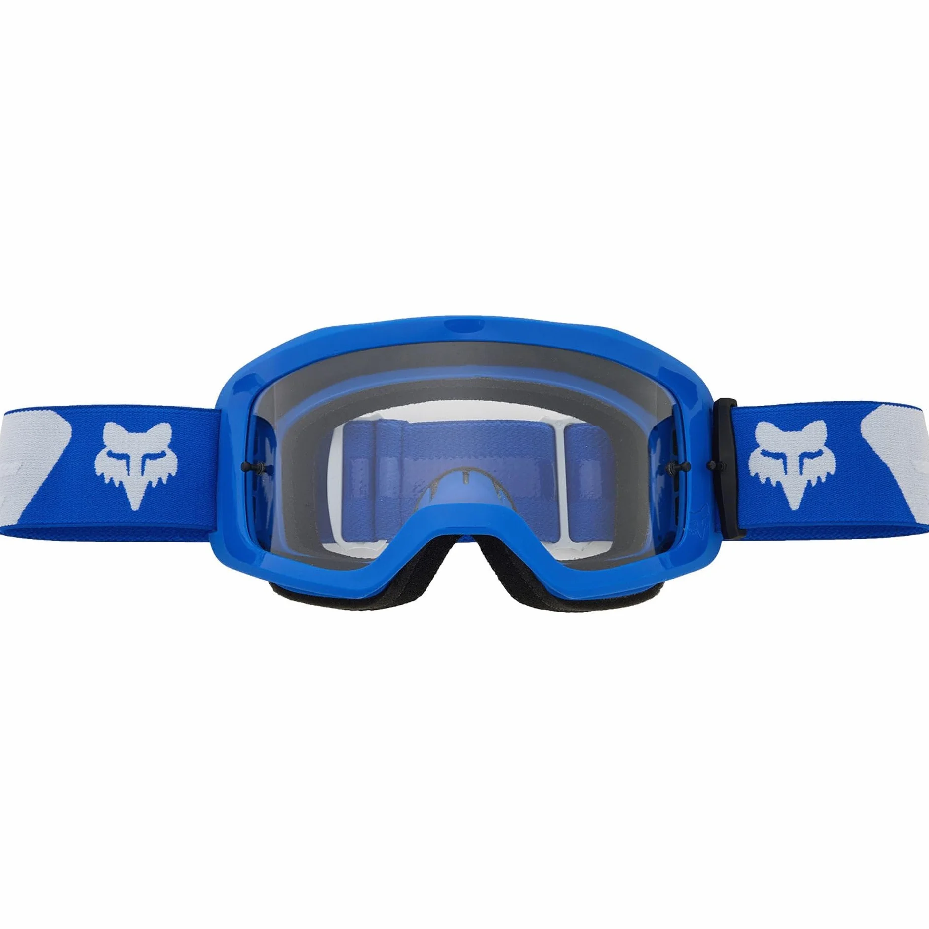 Fox Racing Masque Main Core Bleu Blanc OS