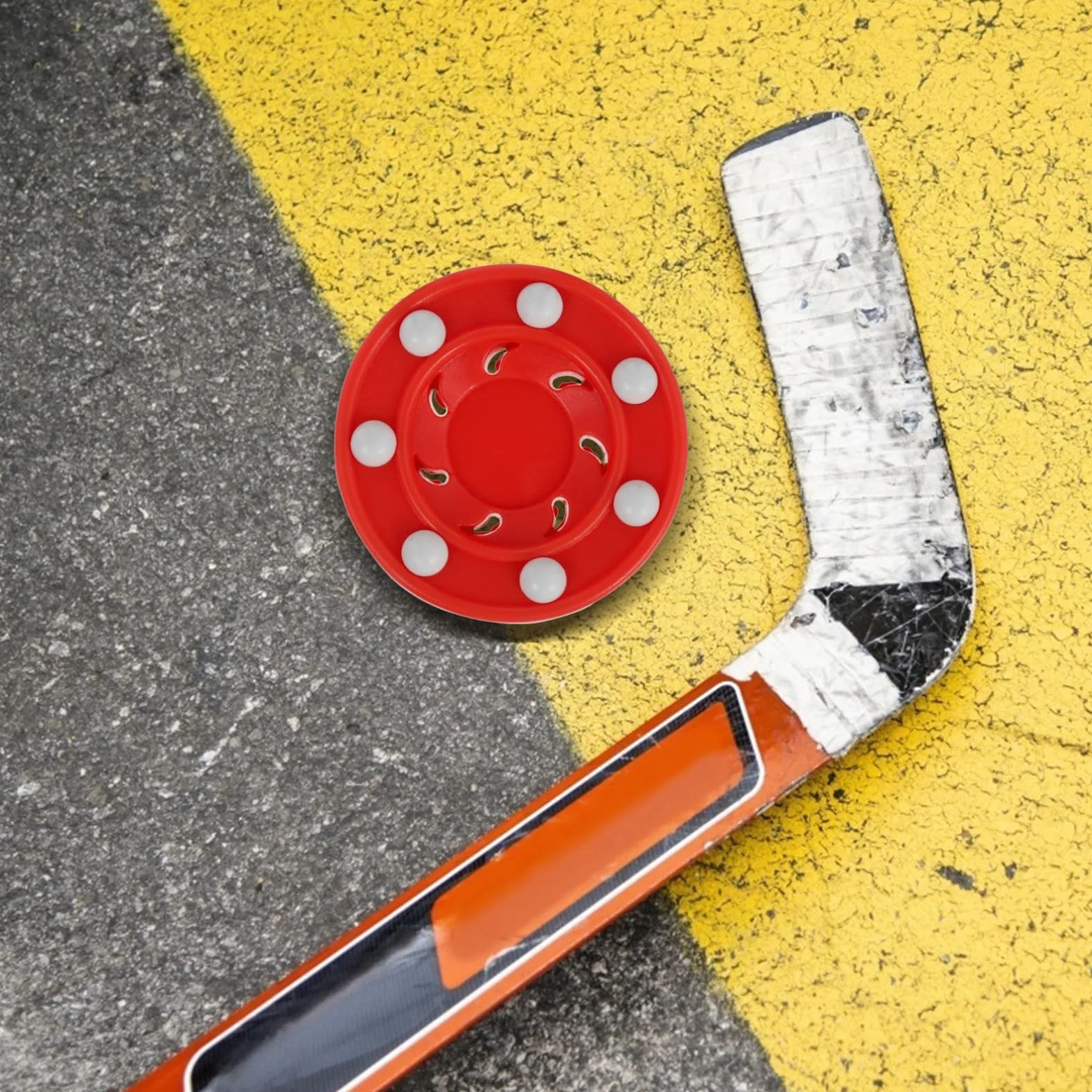 Accessoire d'entraînement pour patins à roulettes Air Hockey Palet Jeu de hockey sur glace