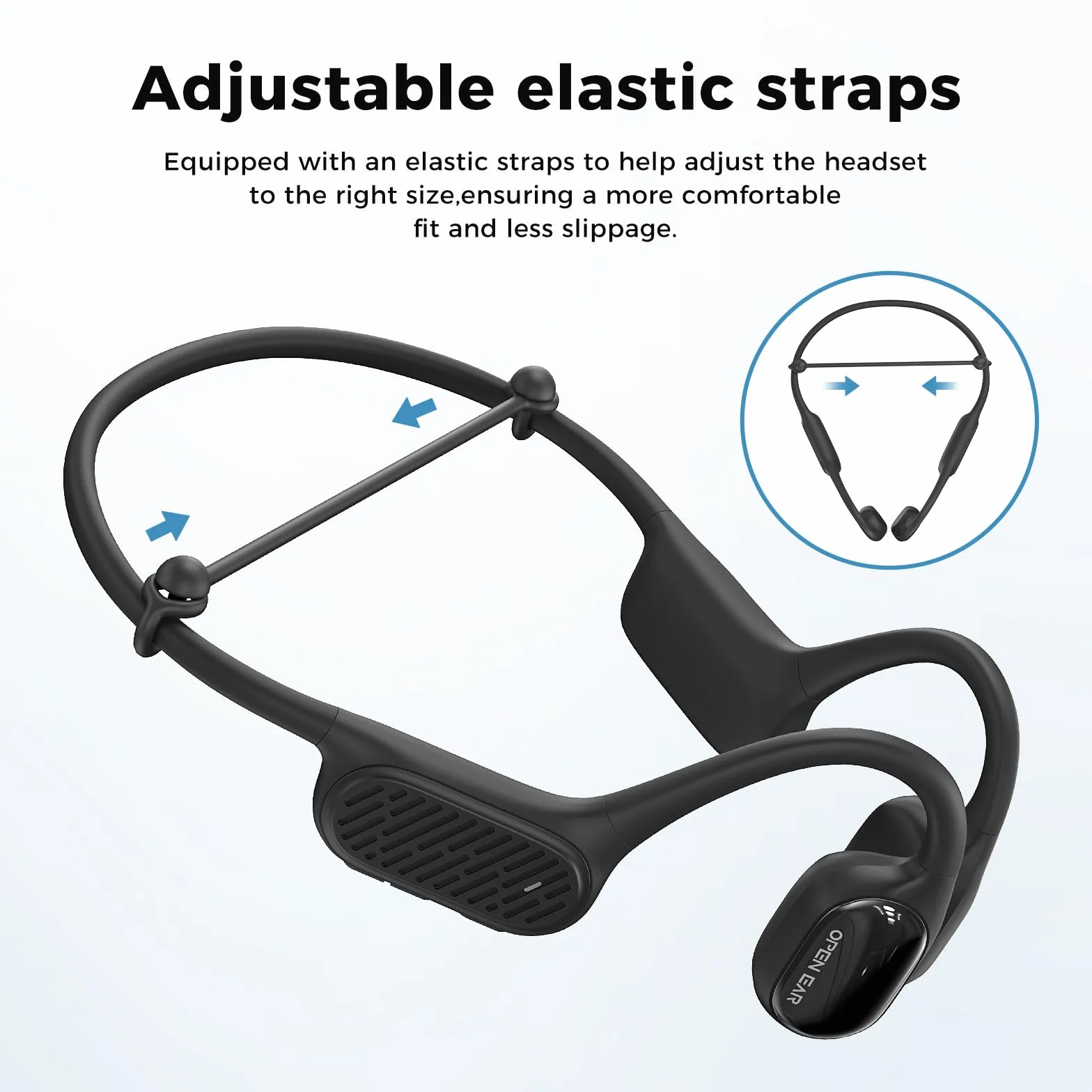Écouteurs de natation Bluetooth 5.3 IP68 étanches avec microphone à conduction osseuse lecteur MP3 32 Go