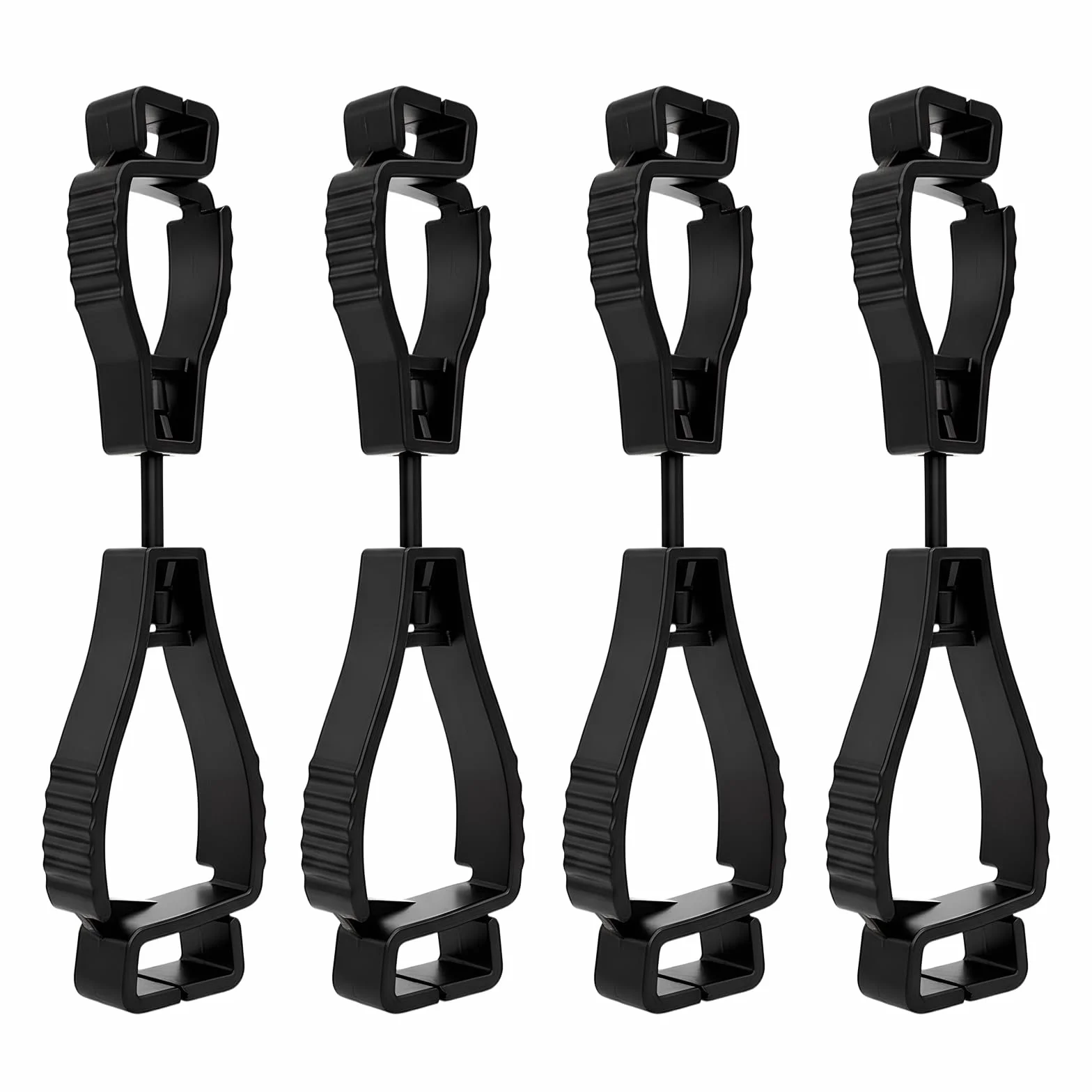 Porte-gants rotatifs à 360° Lot de 4 - Porte-gants de pompier portable